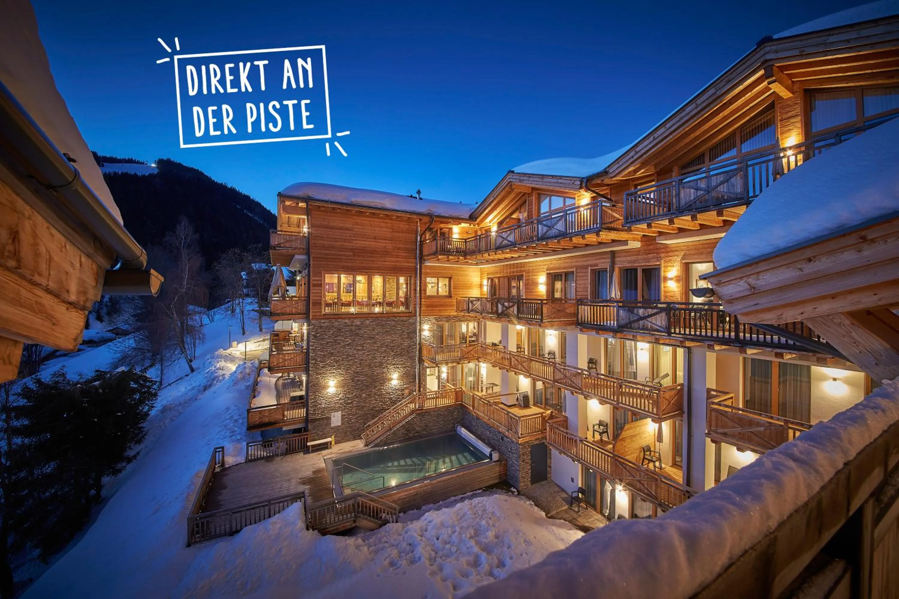 Property building in AlpenParks Hotel & Apartment Sonnleiten