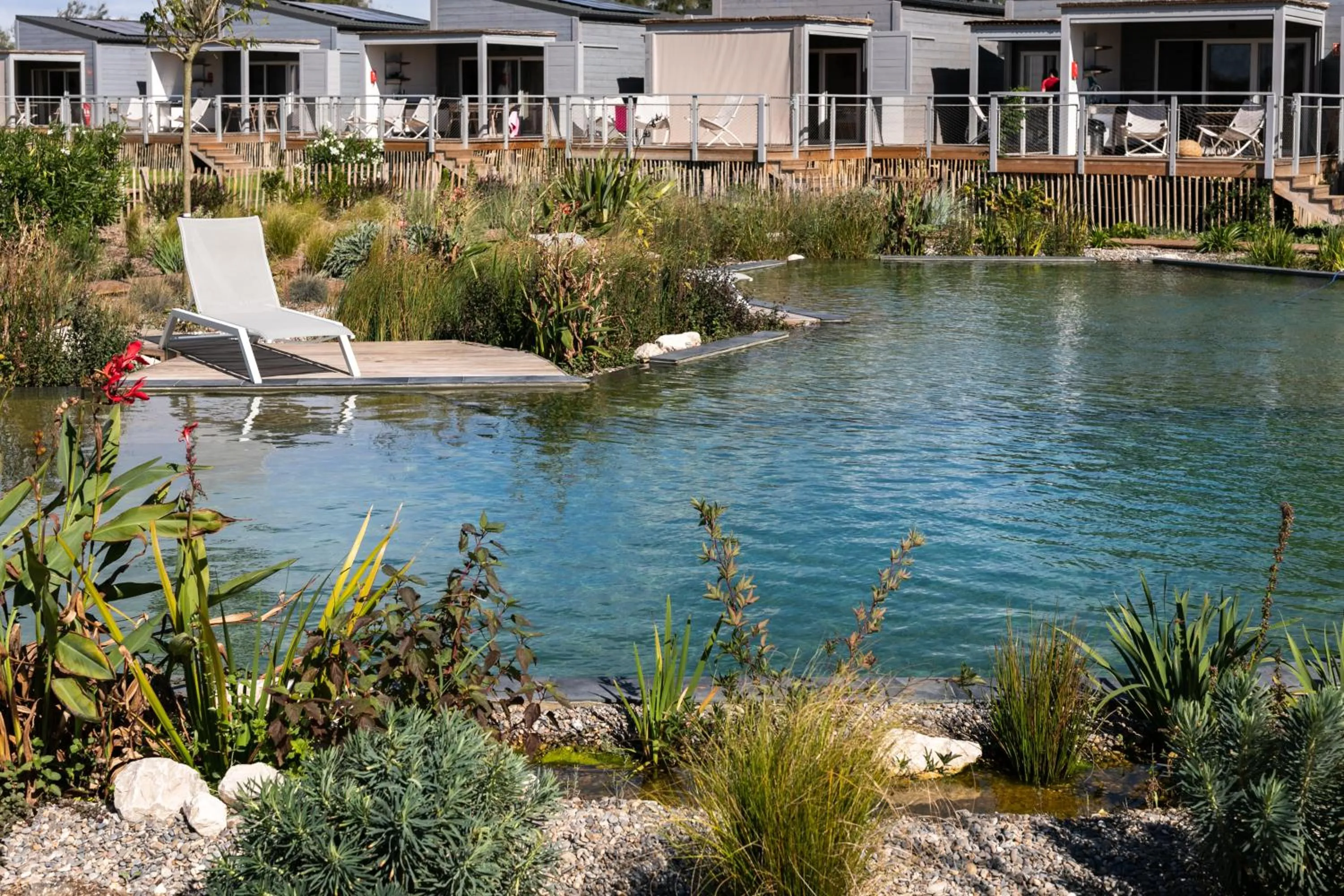 Swimming pool in Lodges de Camargue