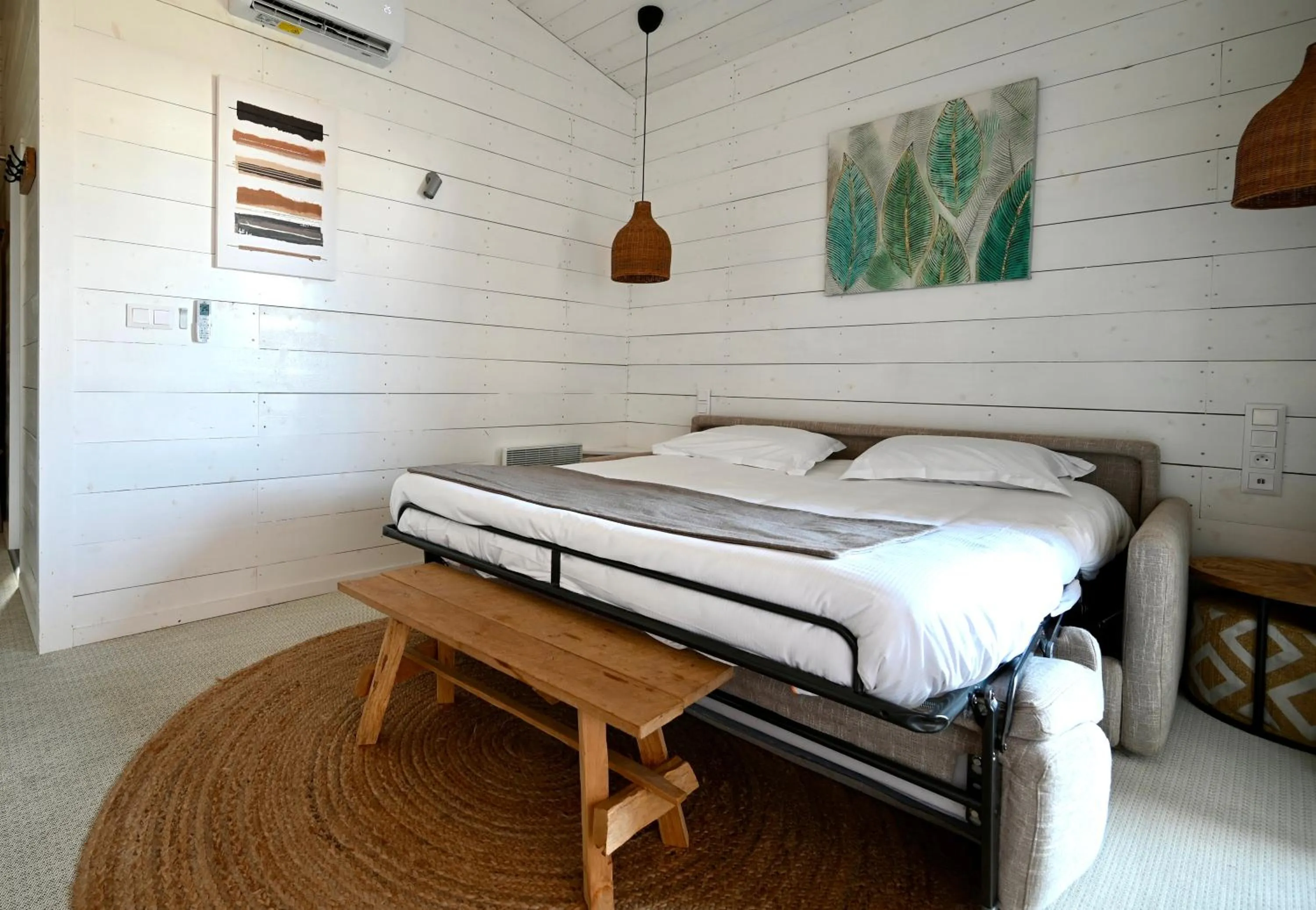 Bedroom, Bed in Lodges de Camargue