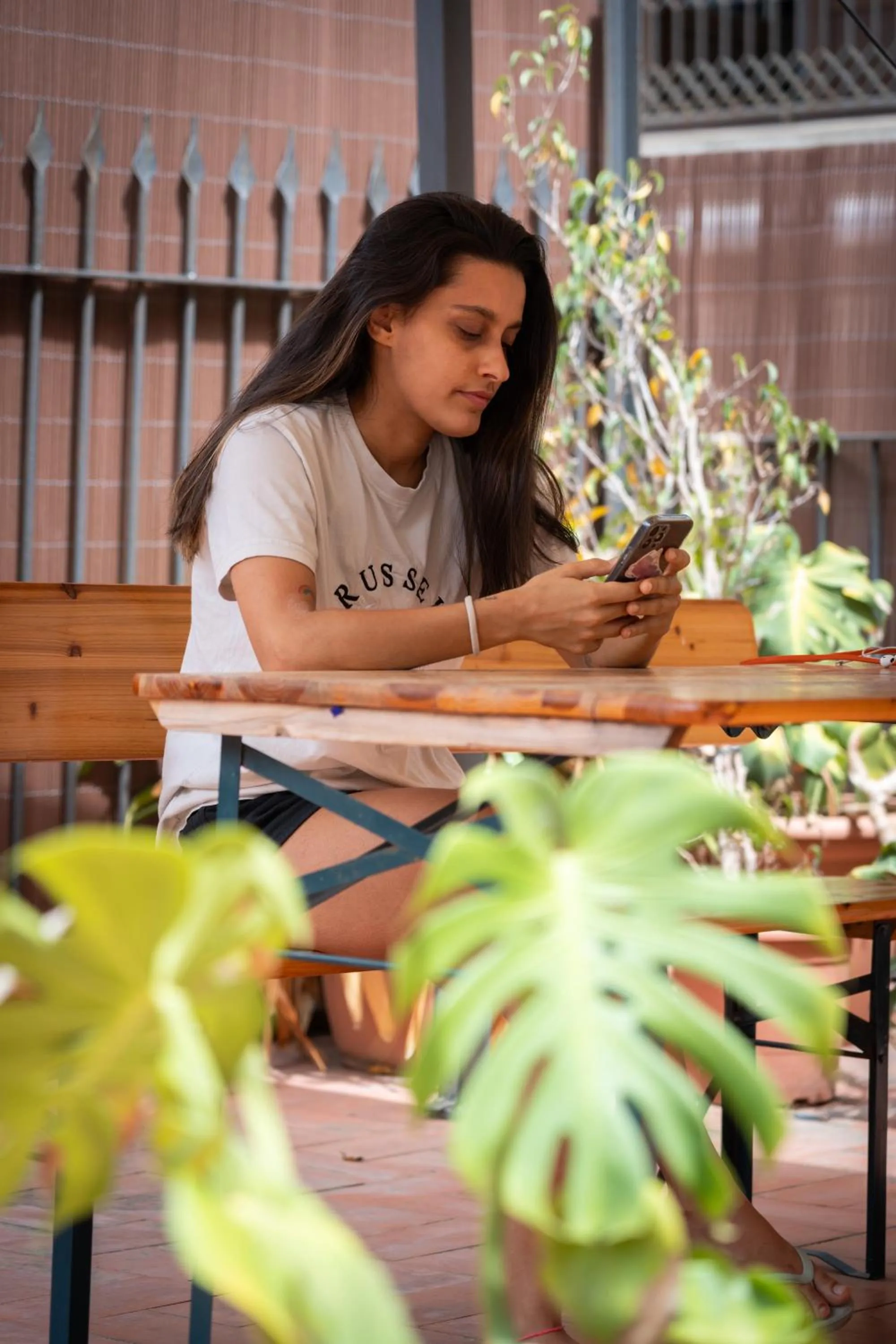 Patio in Soul Backpackers Barcelona