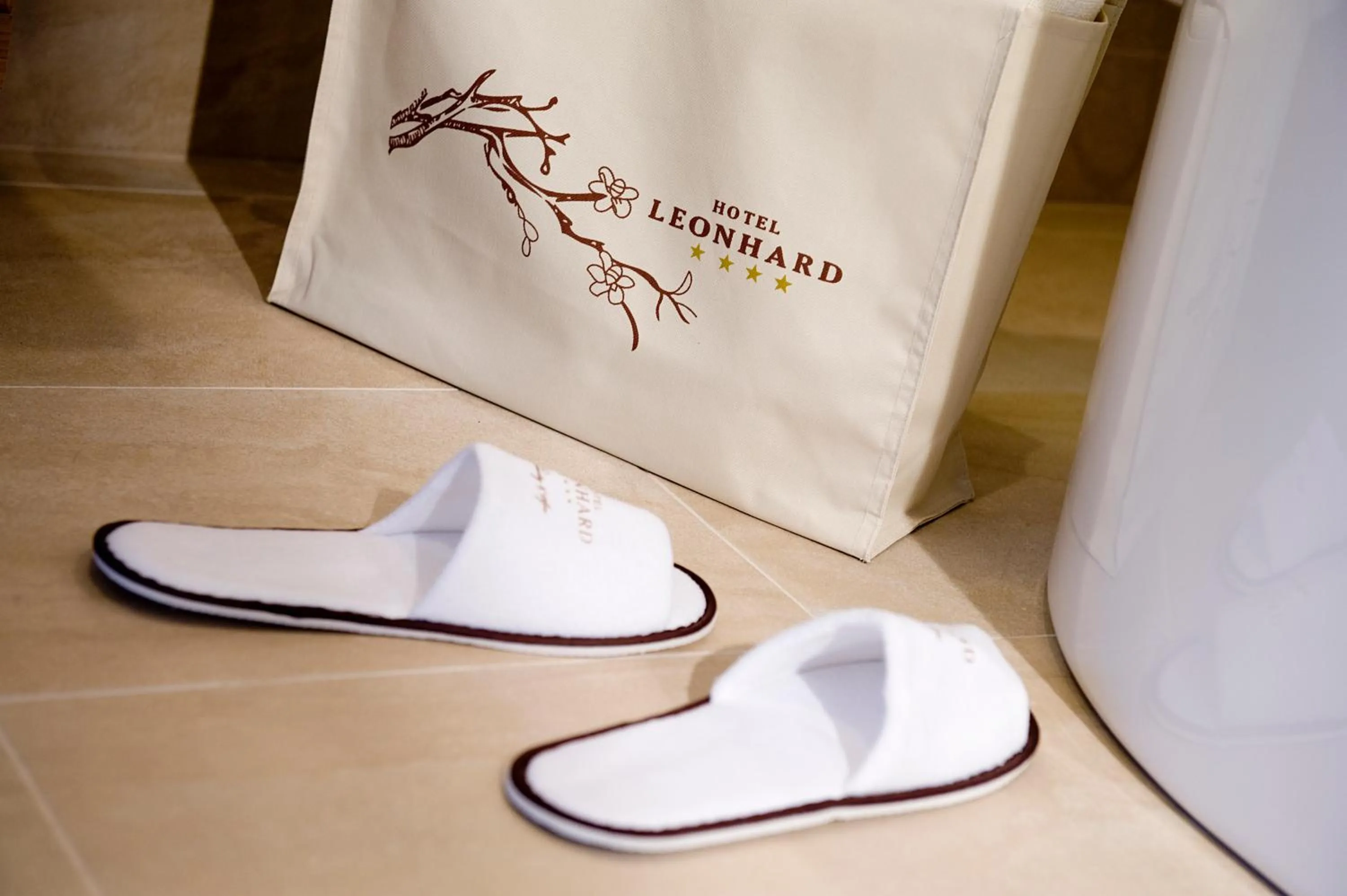 Bathroom in Hotel Leonhard