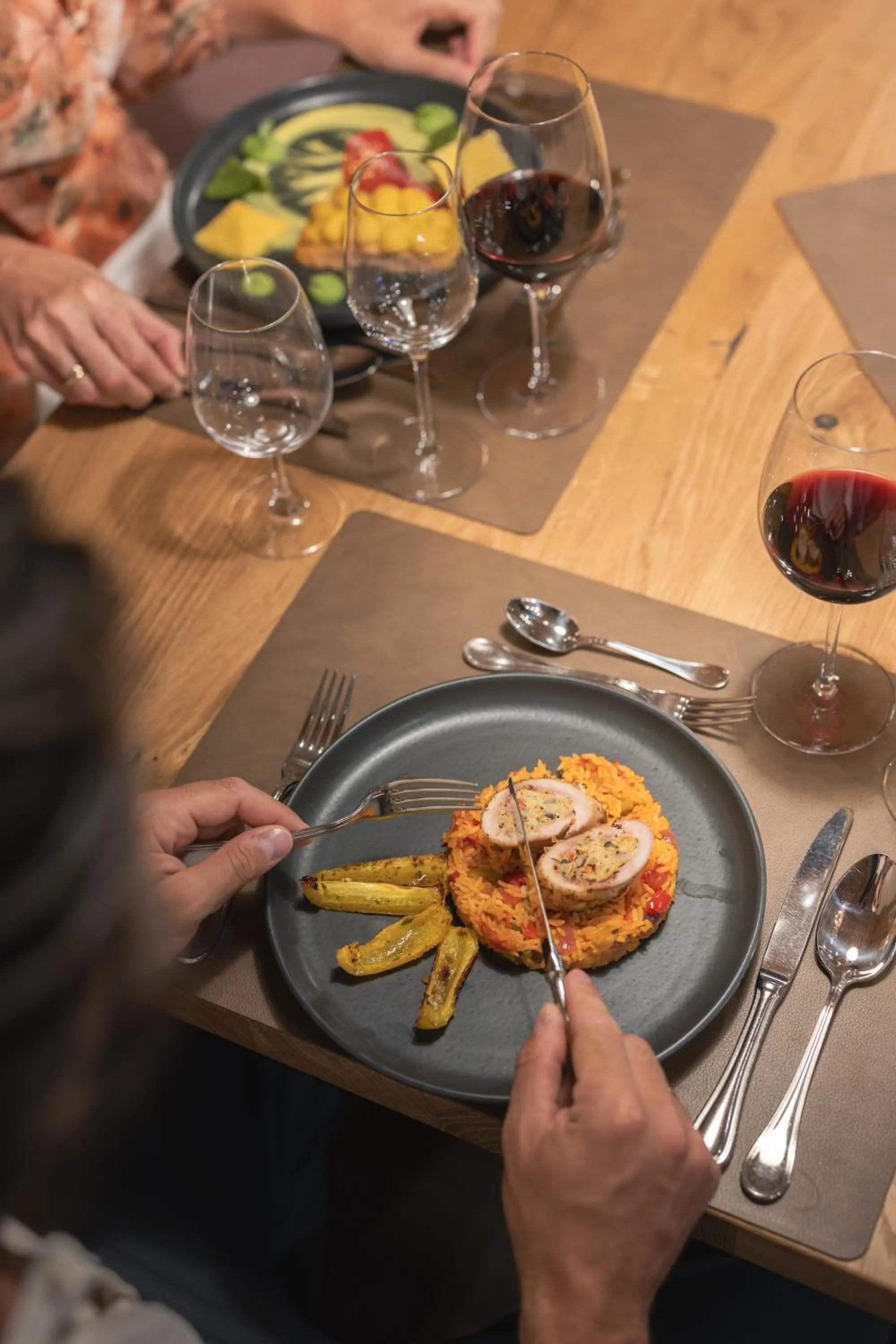 Restaurant/places to eat in Hotel Leonhard