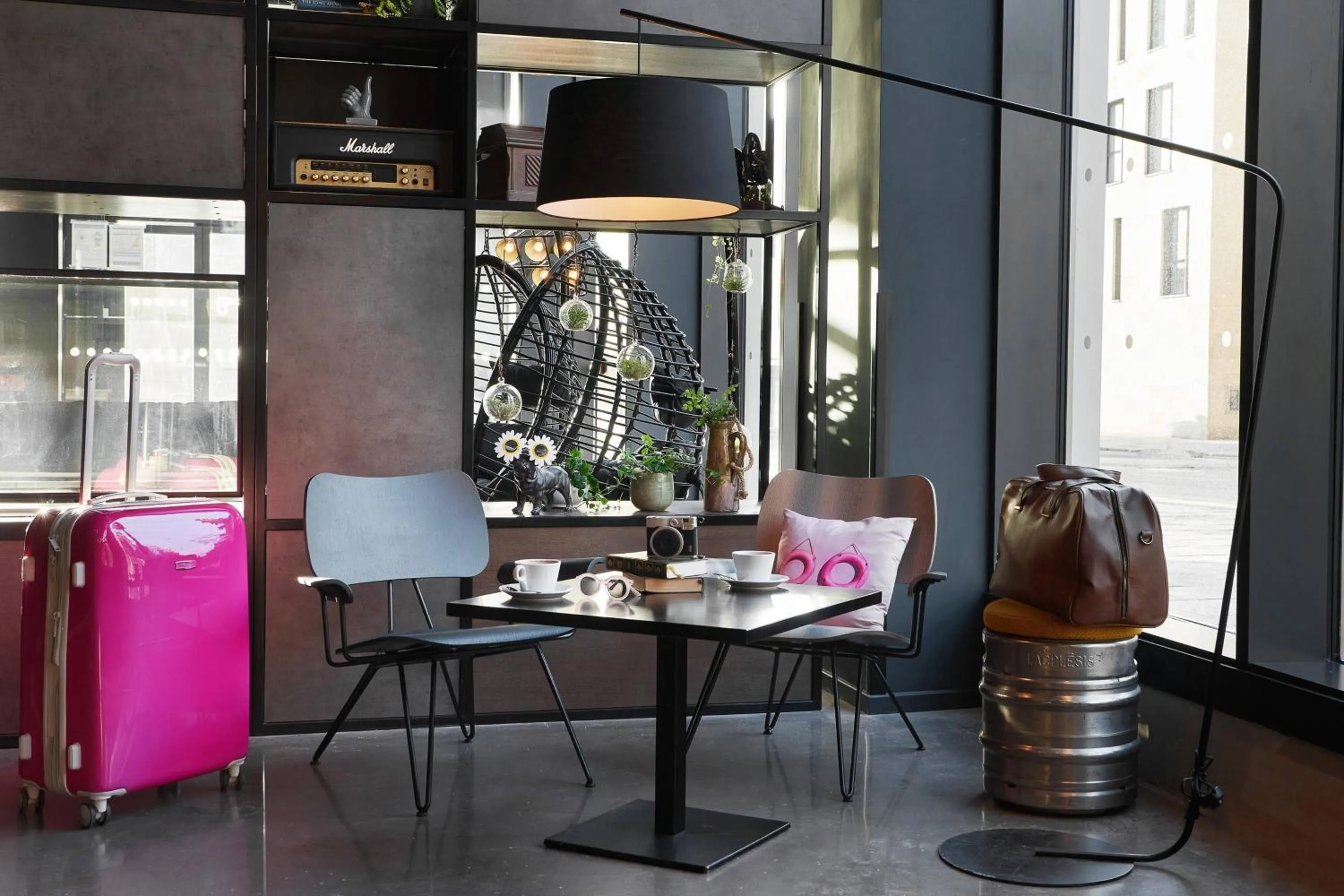 Lobby or reception in Moxy Edinburgh Fountainbridge