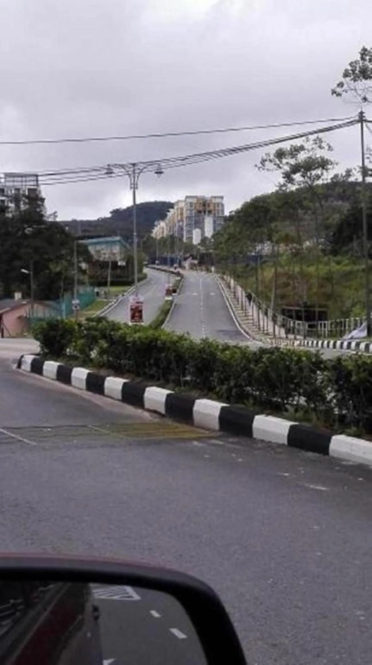 Street view in Zarena Somersquare Goldenhills Pasar Malam Tanah Rata Cameron Highlands