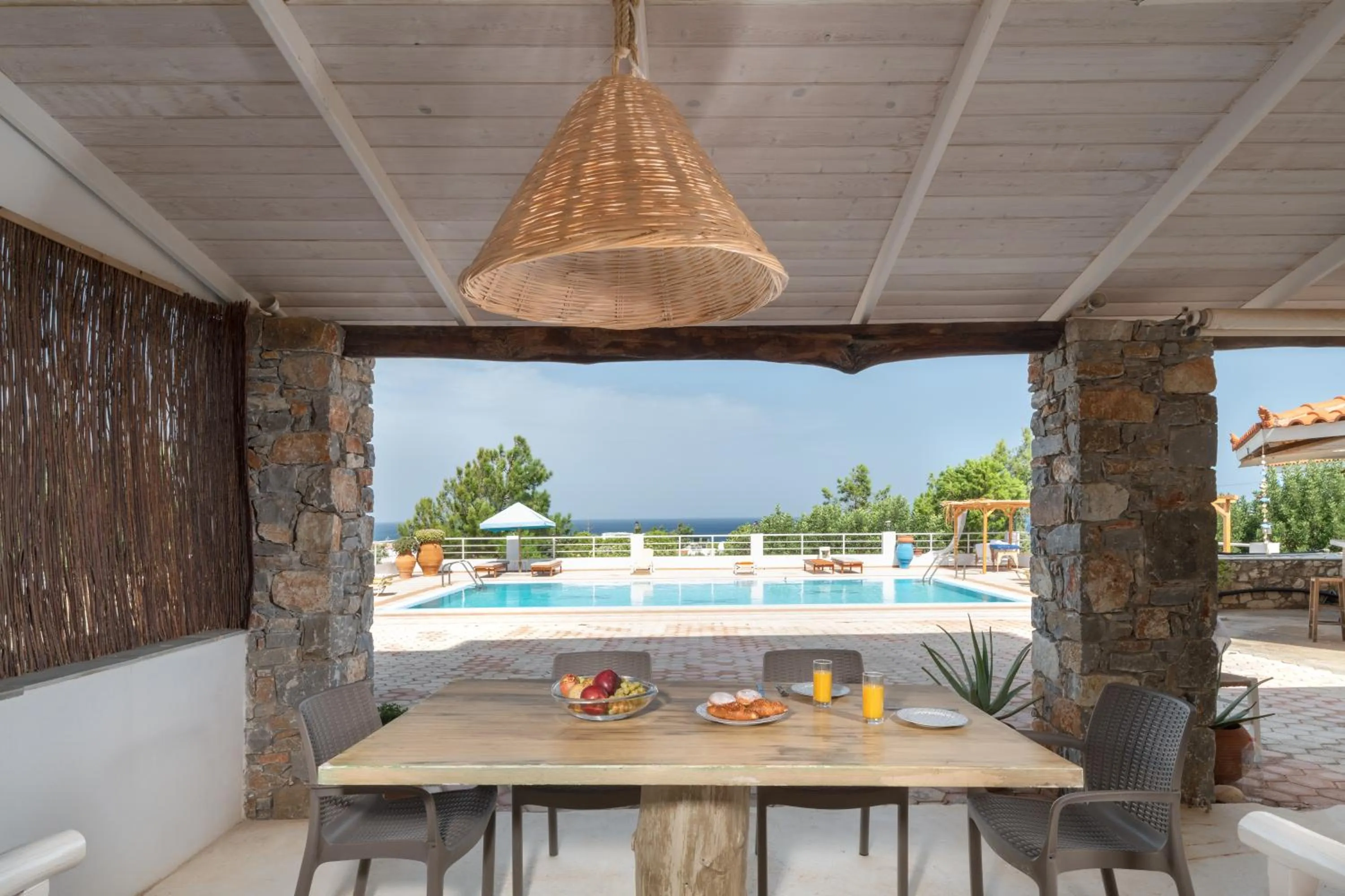 Balcony/Terrace in Aegean Apartments