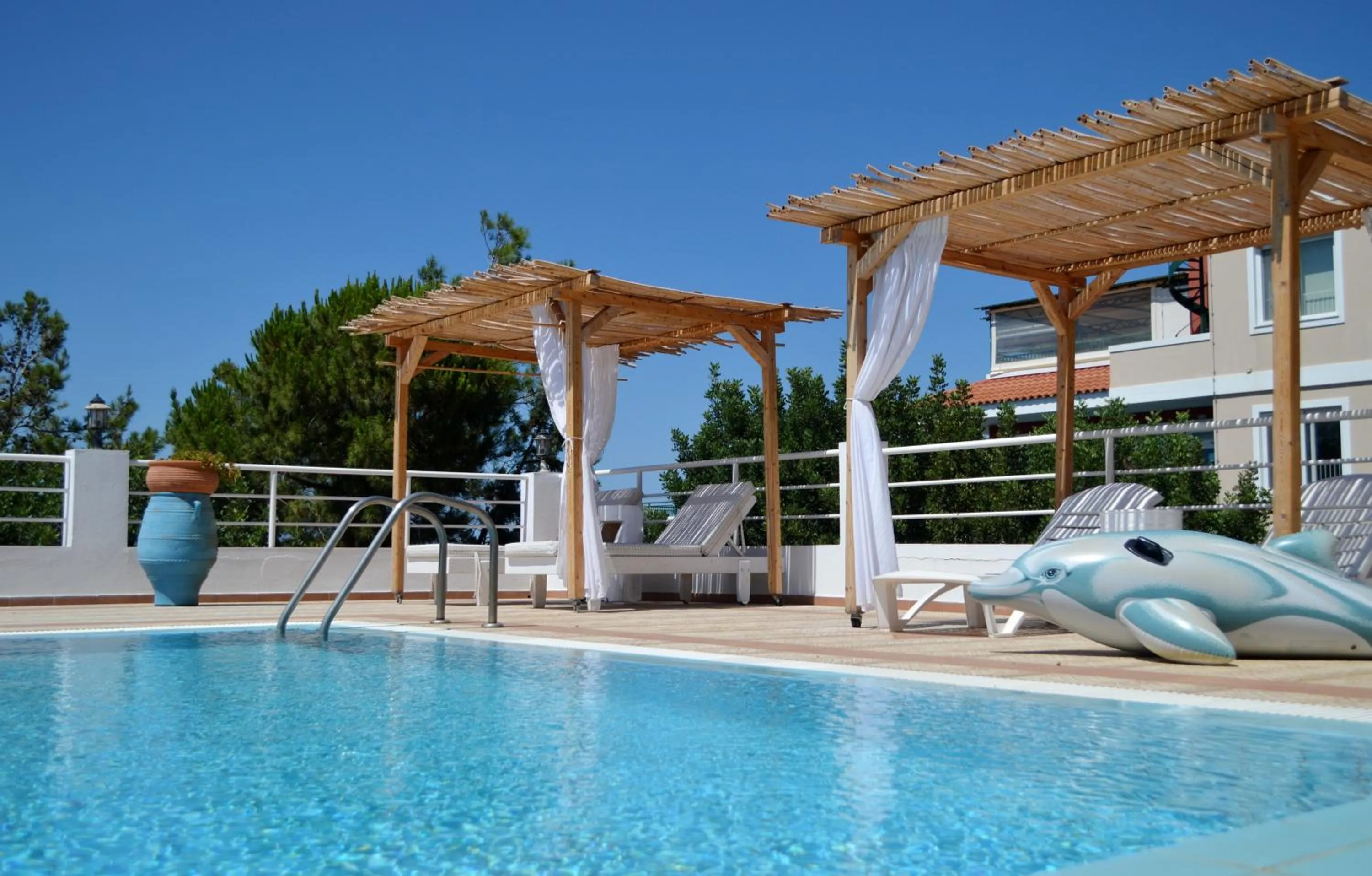 Swimming pool in Aegean Apartments