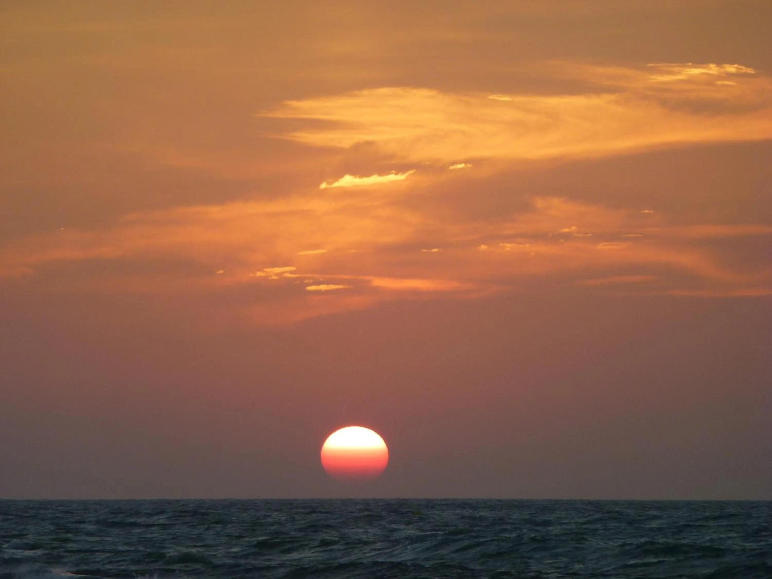 Sunset in Aegean Apartments