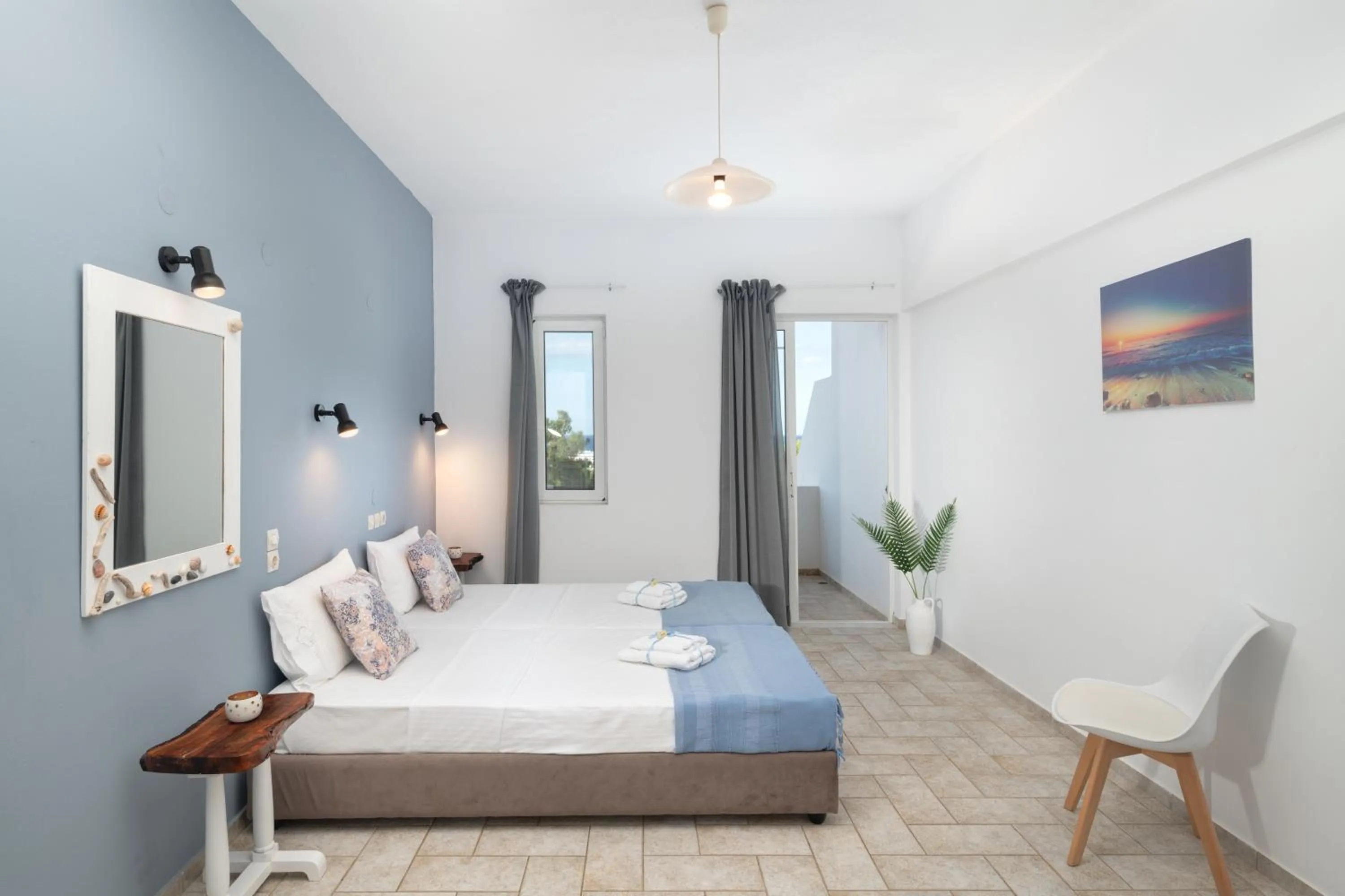Photo of the whole room, Bed in Aegean Apartments