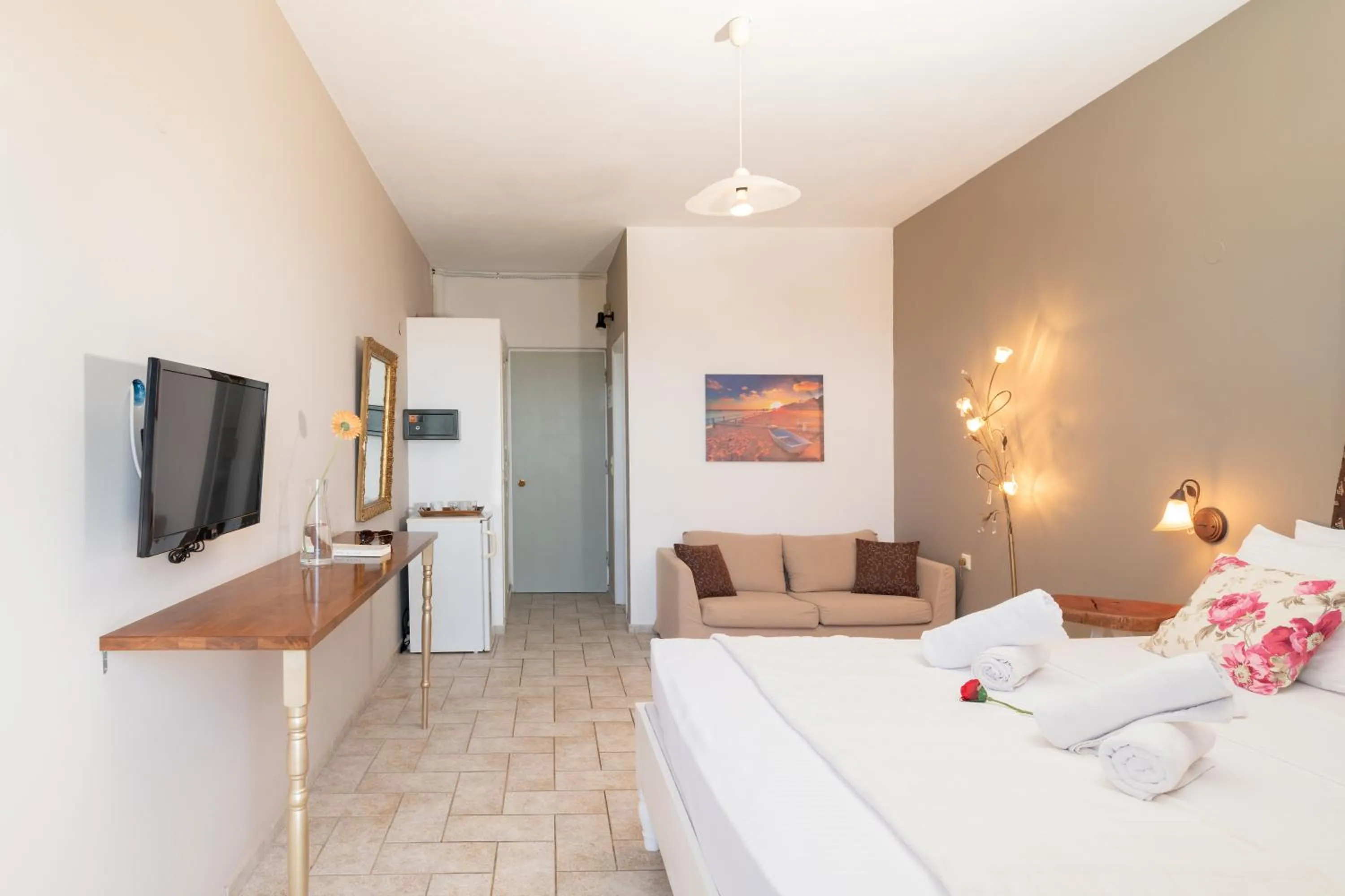 Photo of the whole room, Bed in Aegean Apartments