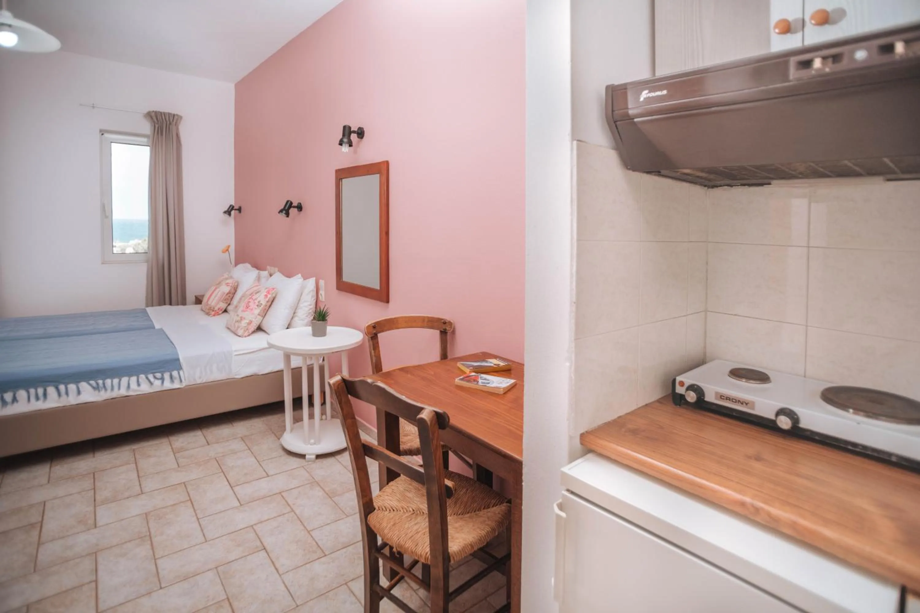 Bedroom, Bed in Aegean Apartments