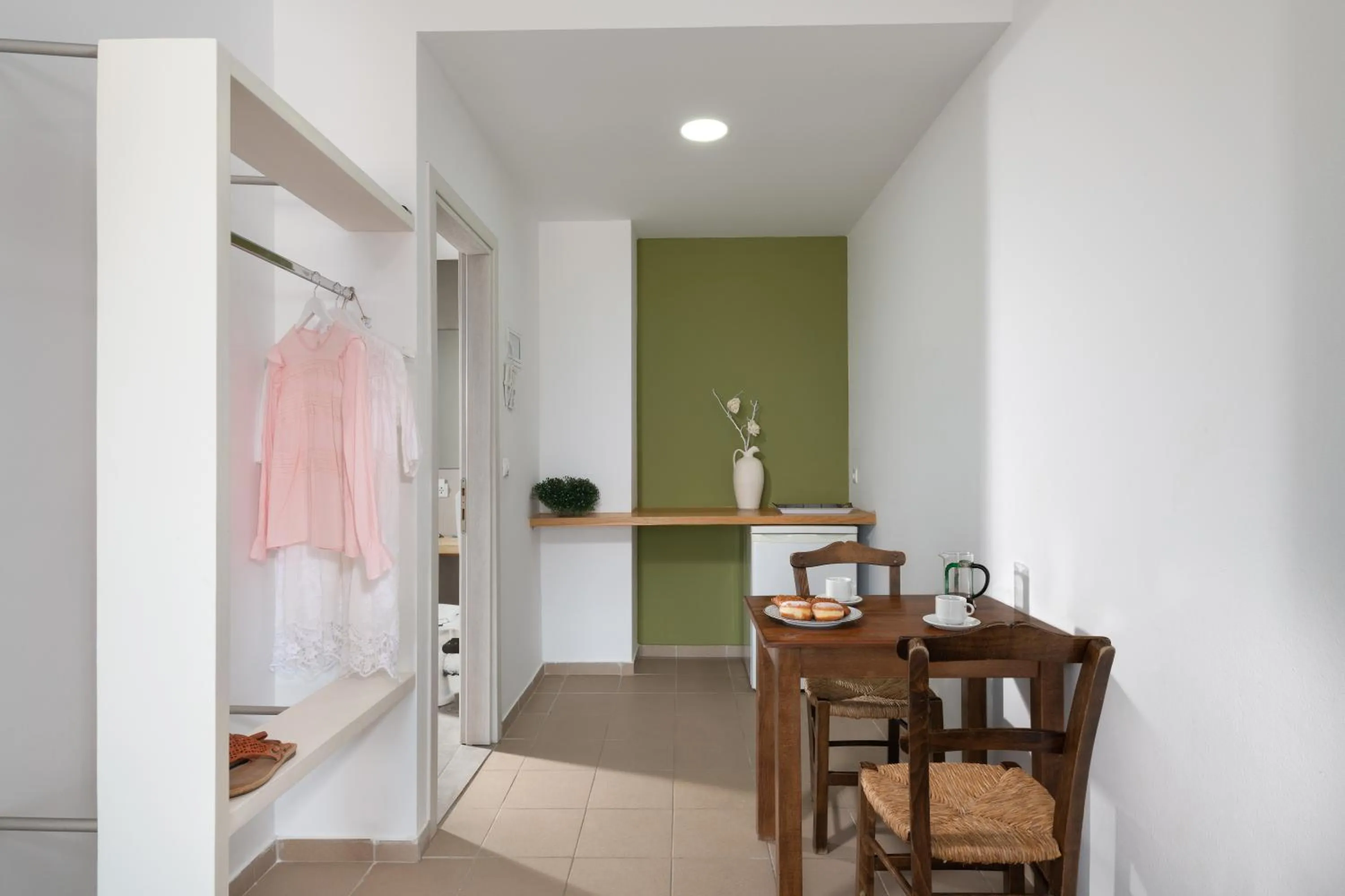 Living room in Aegean Apartments