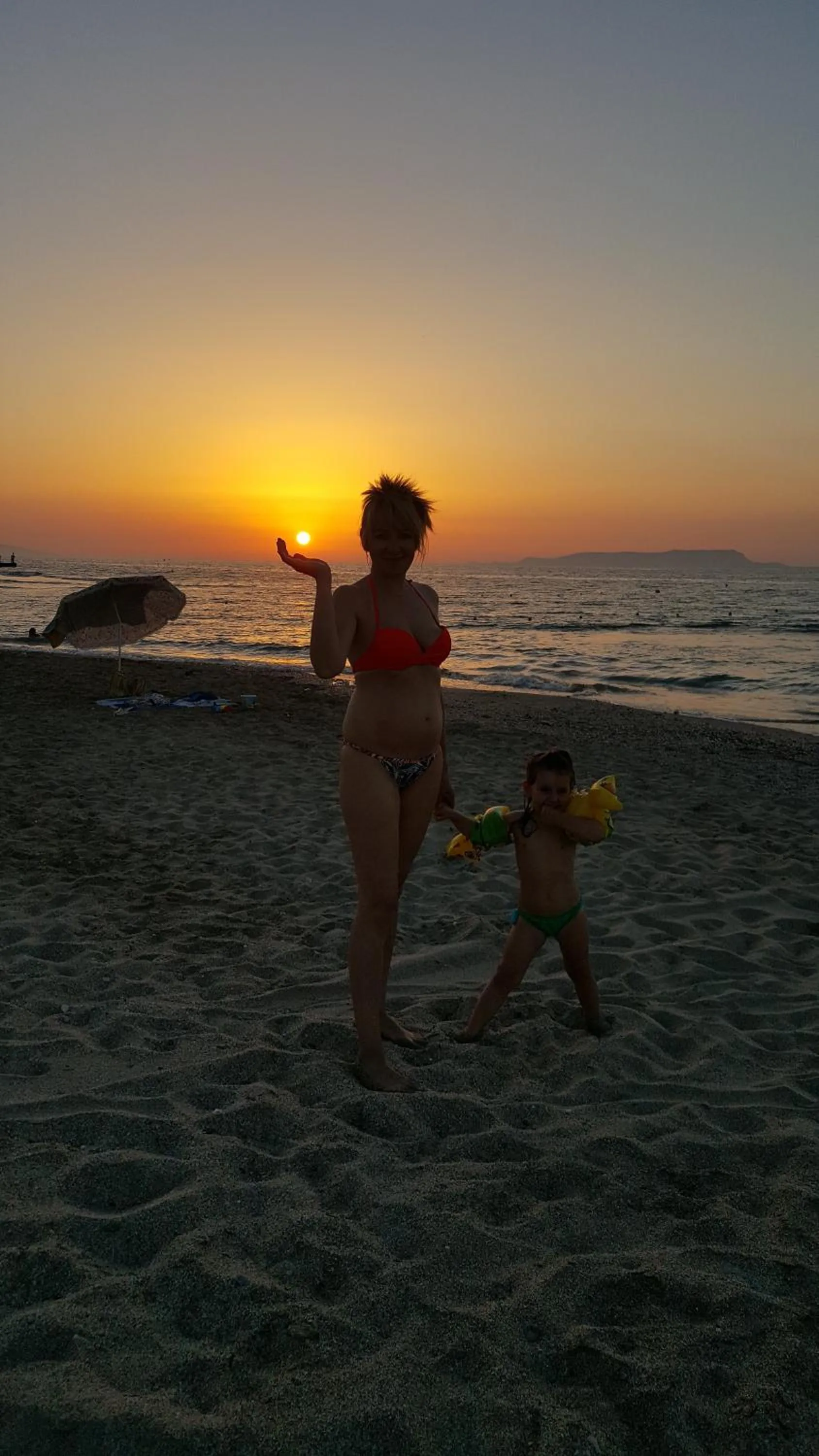 Sunset in Aegean Apartments