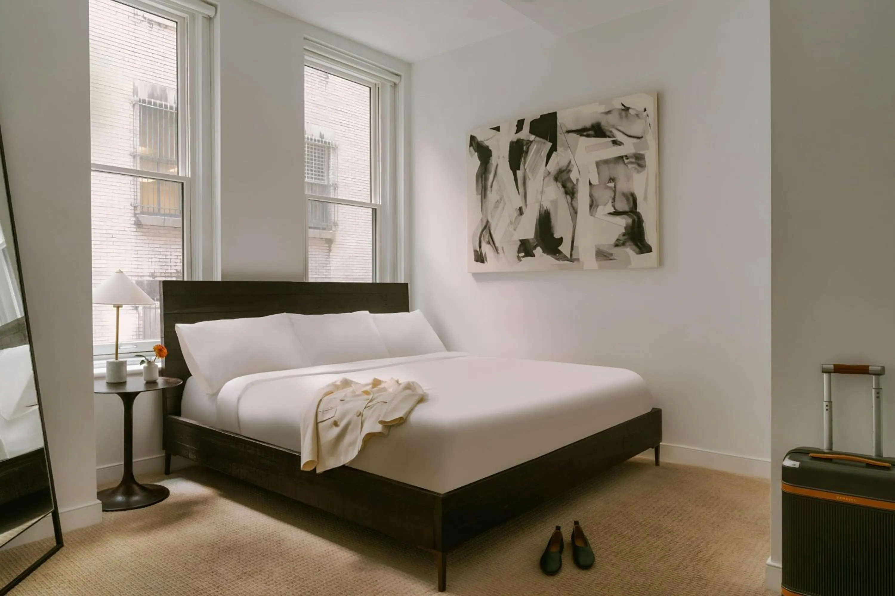Bedroom, Bed in Sonder by Marriott Bonvoy The Witherspoon Apartments Center City