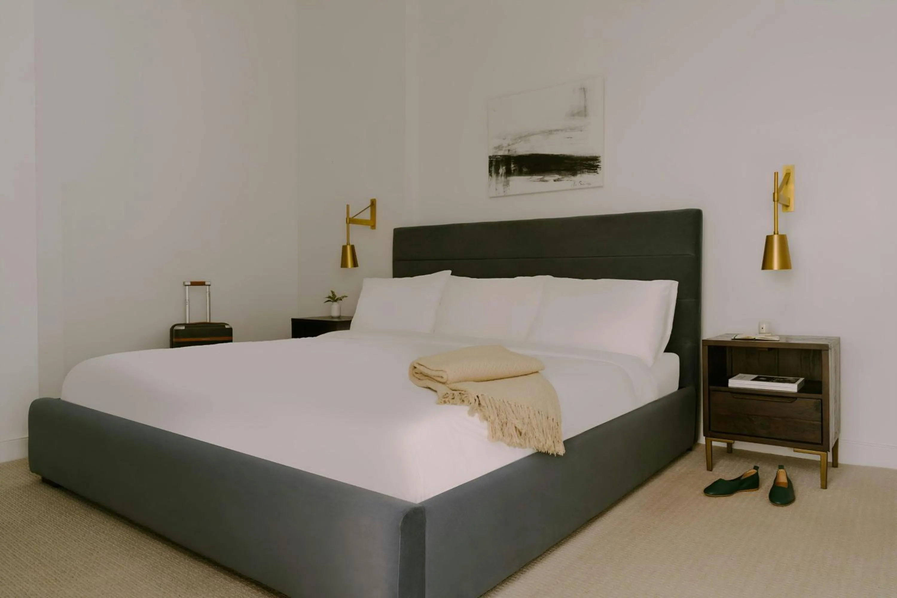 Bedroom, Bed in Sonder by Marriott Bonvoy The Witherspoon Apartments Center City