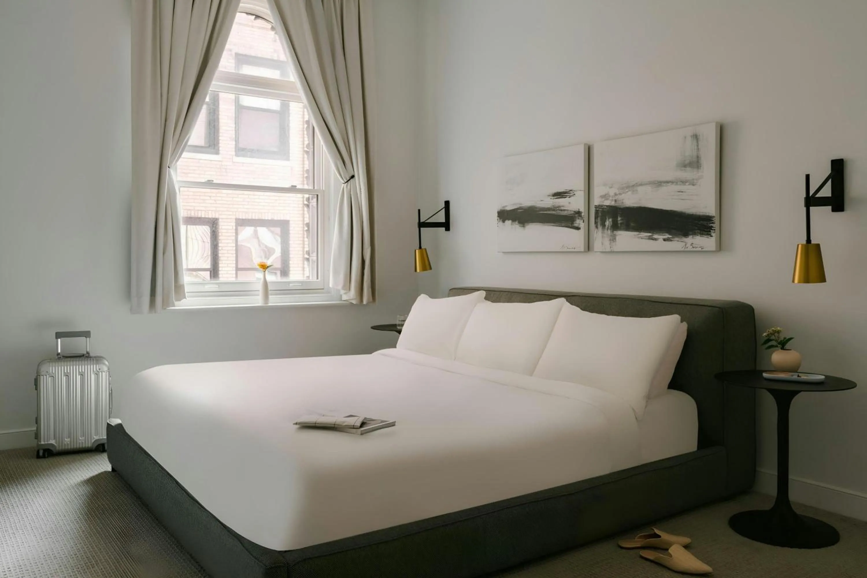 Bedroom, Bed in Sonder by Marriott Bonvoy The Witherspoon Apartments Center City