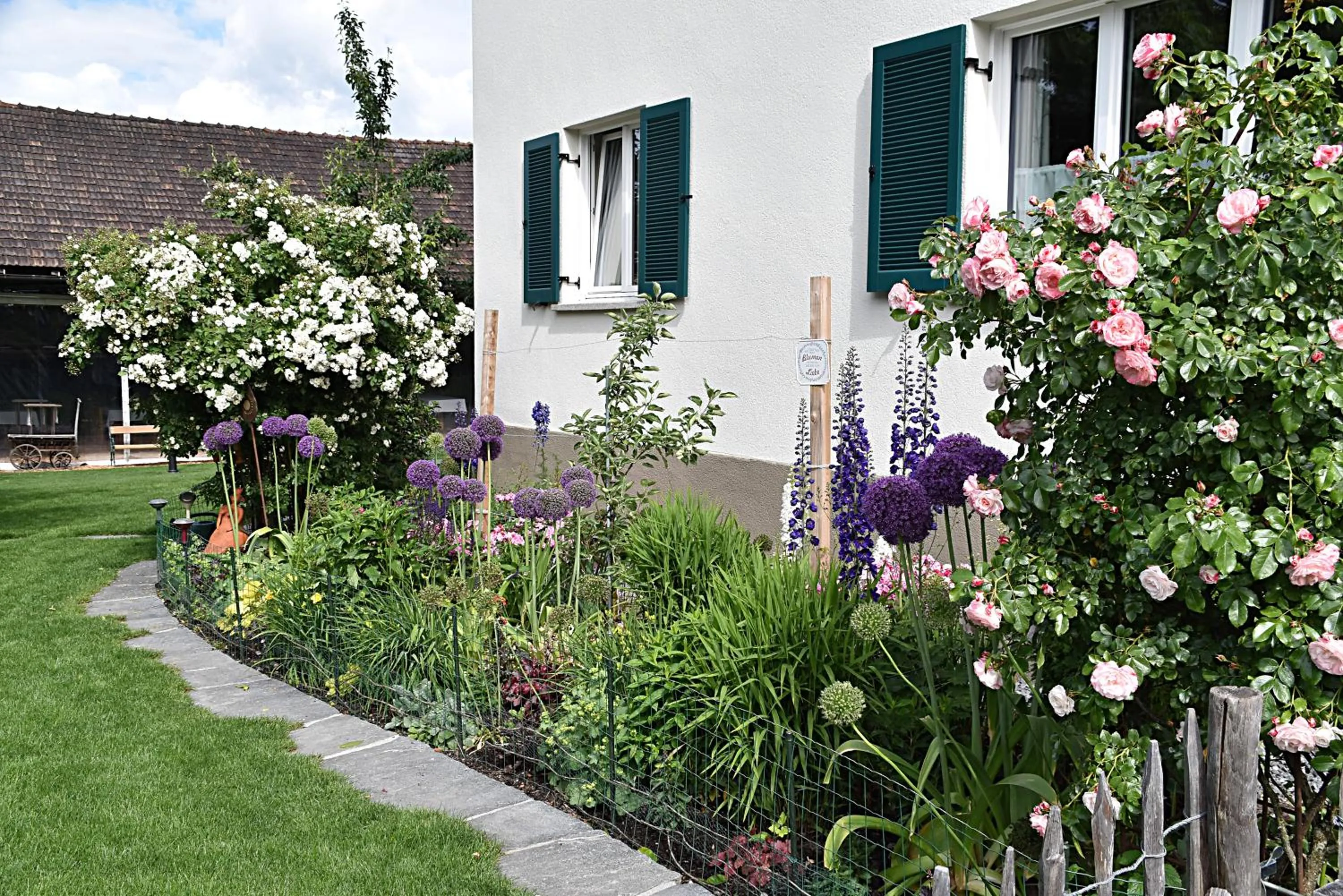 Garden in Hotel Restaurant Mohren