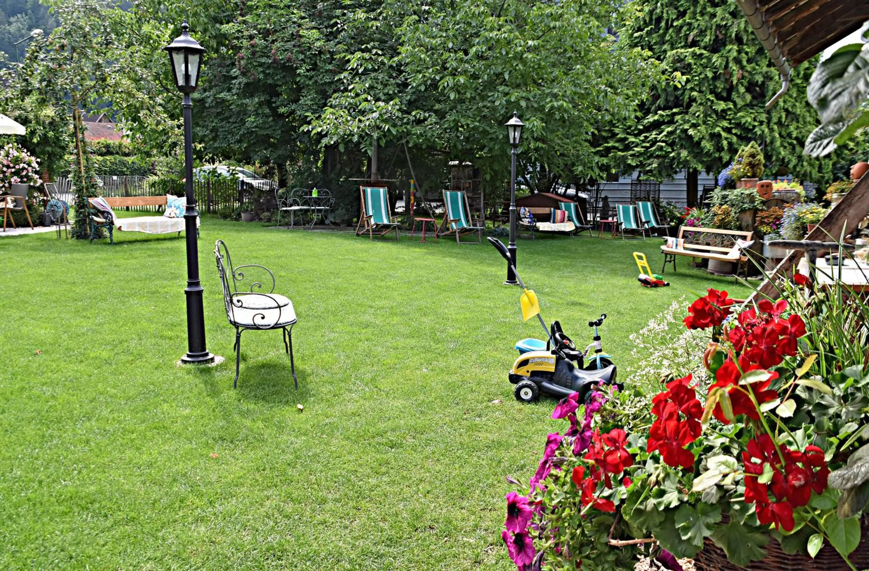 Garden in Hotel Restaurant Mohren