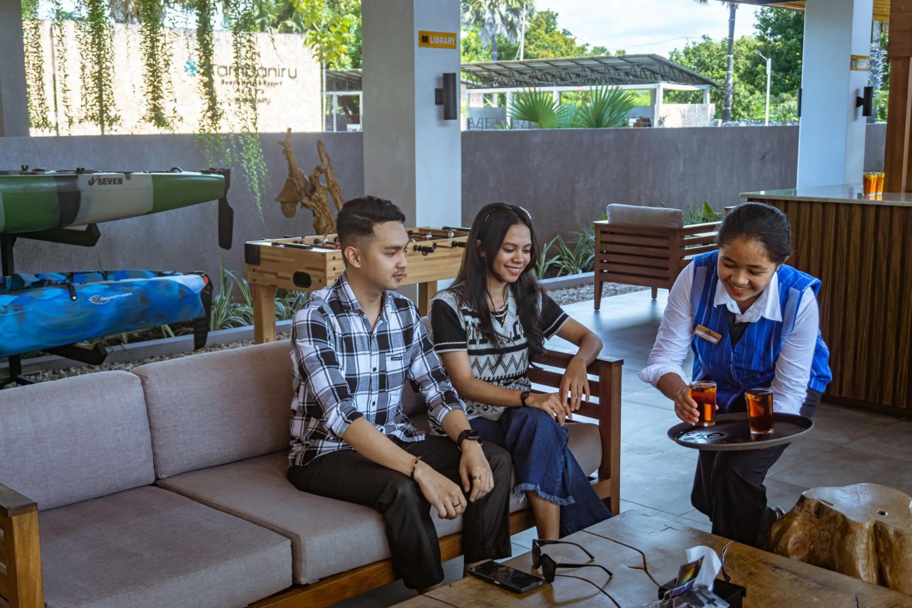 Lobby or reception in Kambaniru Beach Hotel and Resort