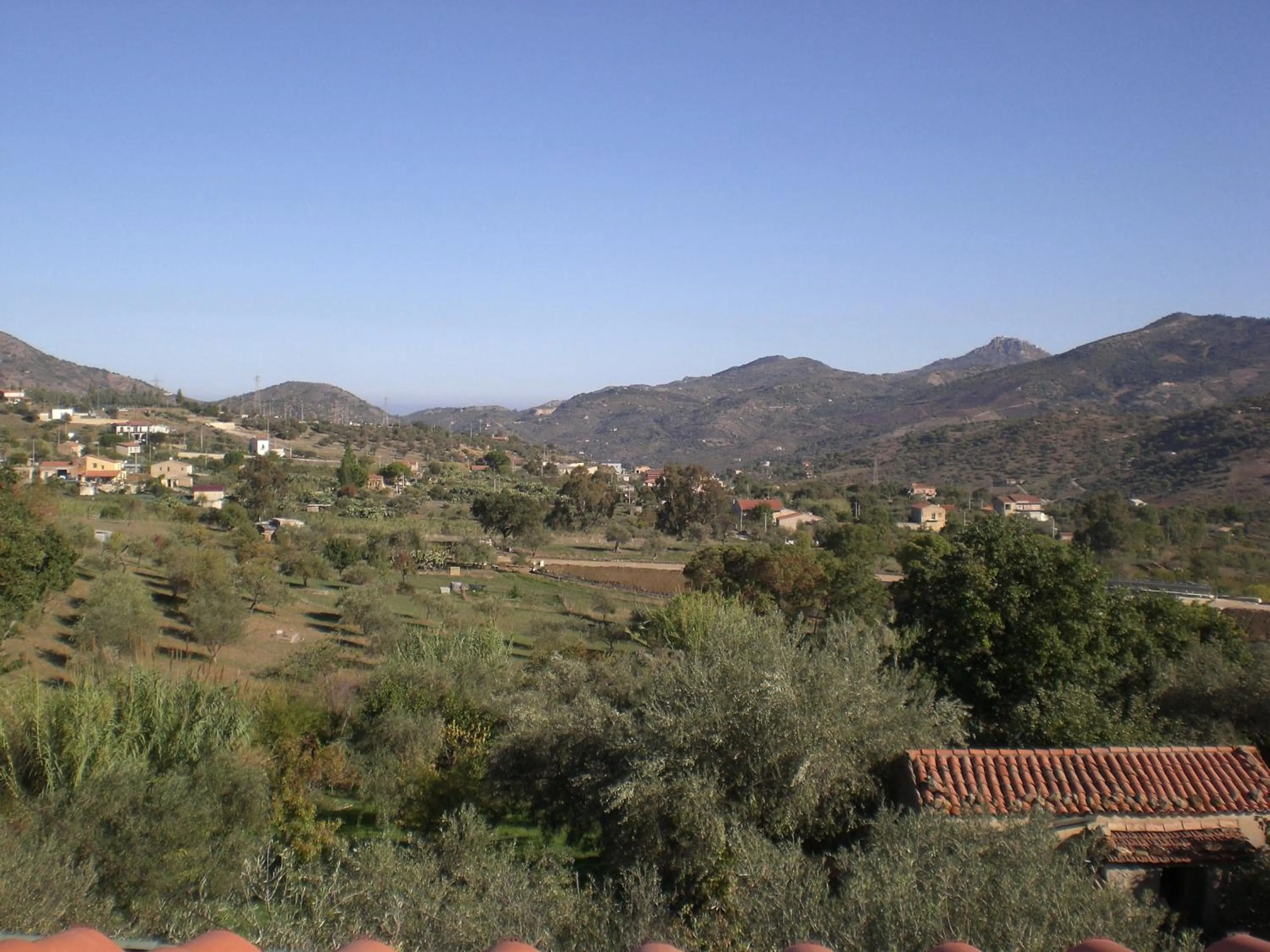 Natural landscape in B&B Villa Calagioli