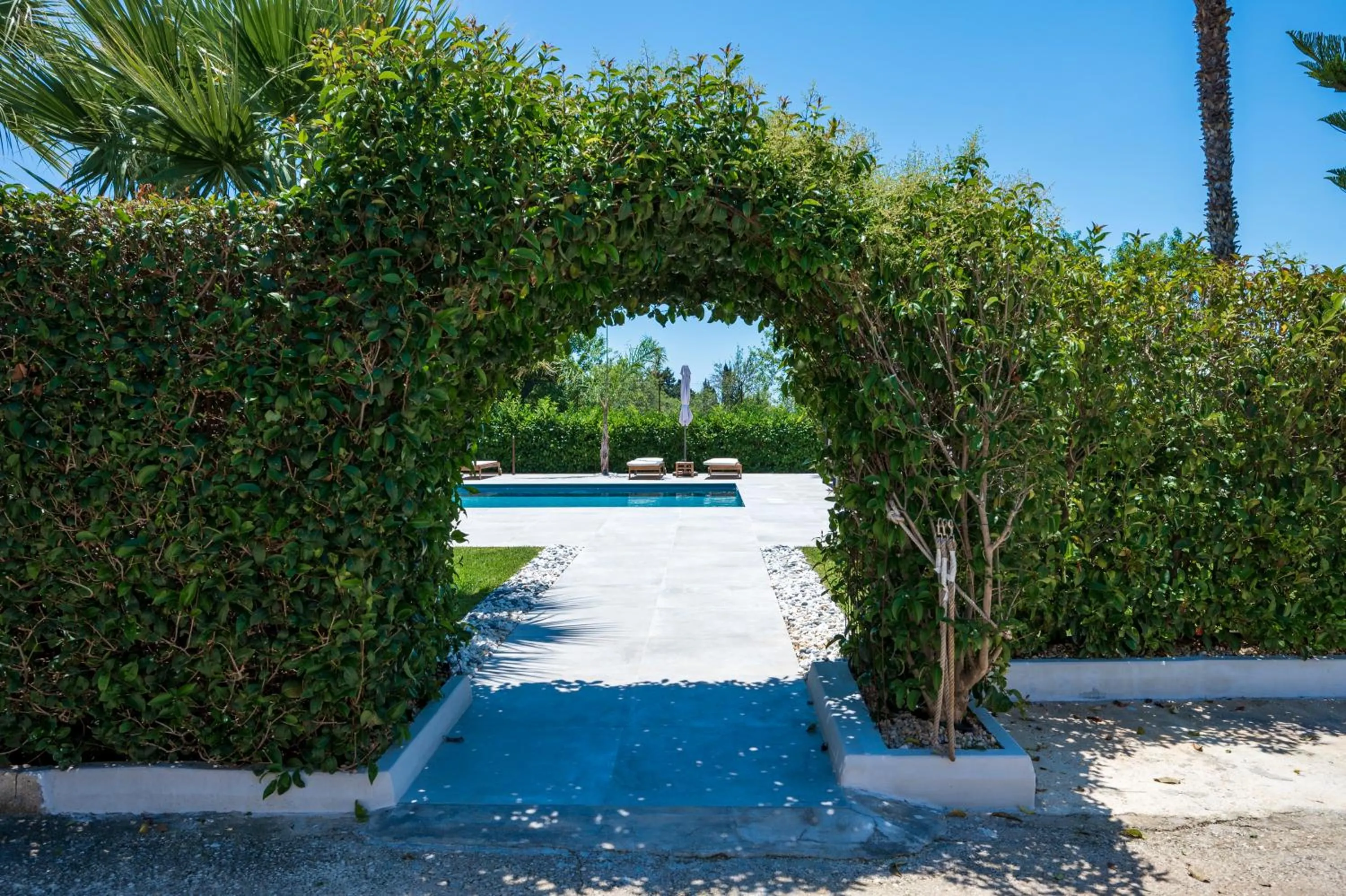 Natural landscape in Villa Dolmen Beach