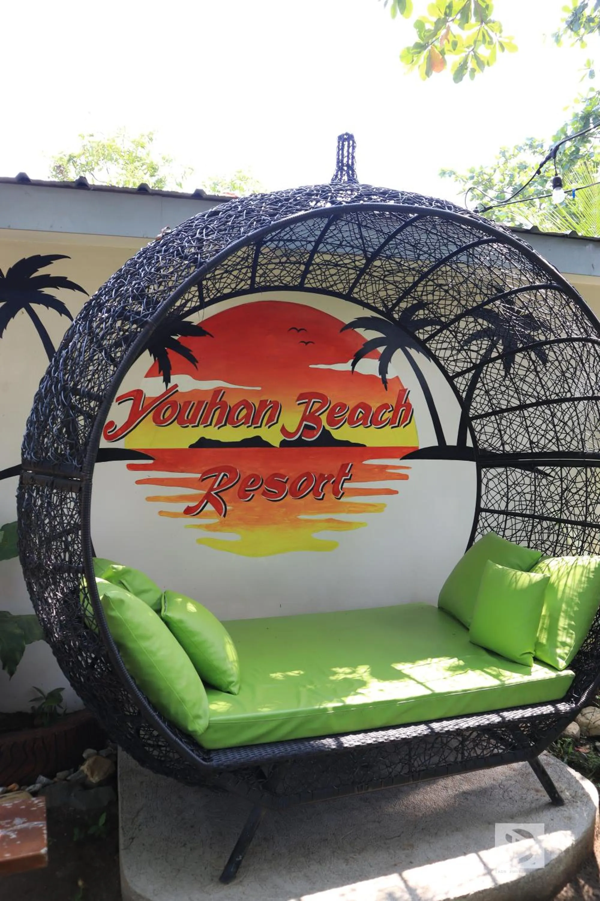 Garden in Youhan Beach Resort