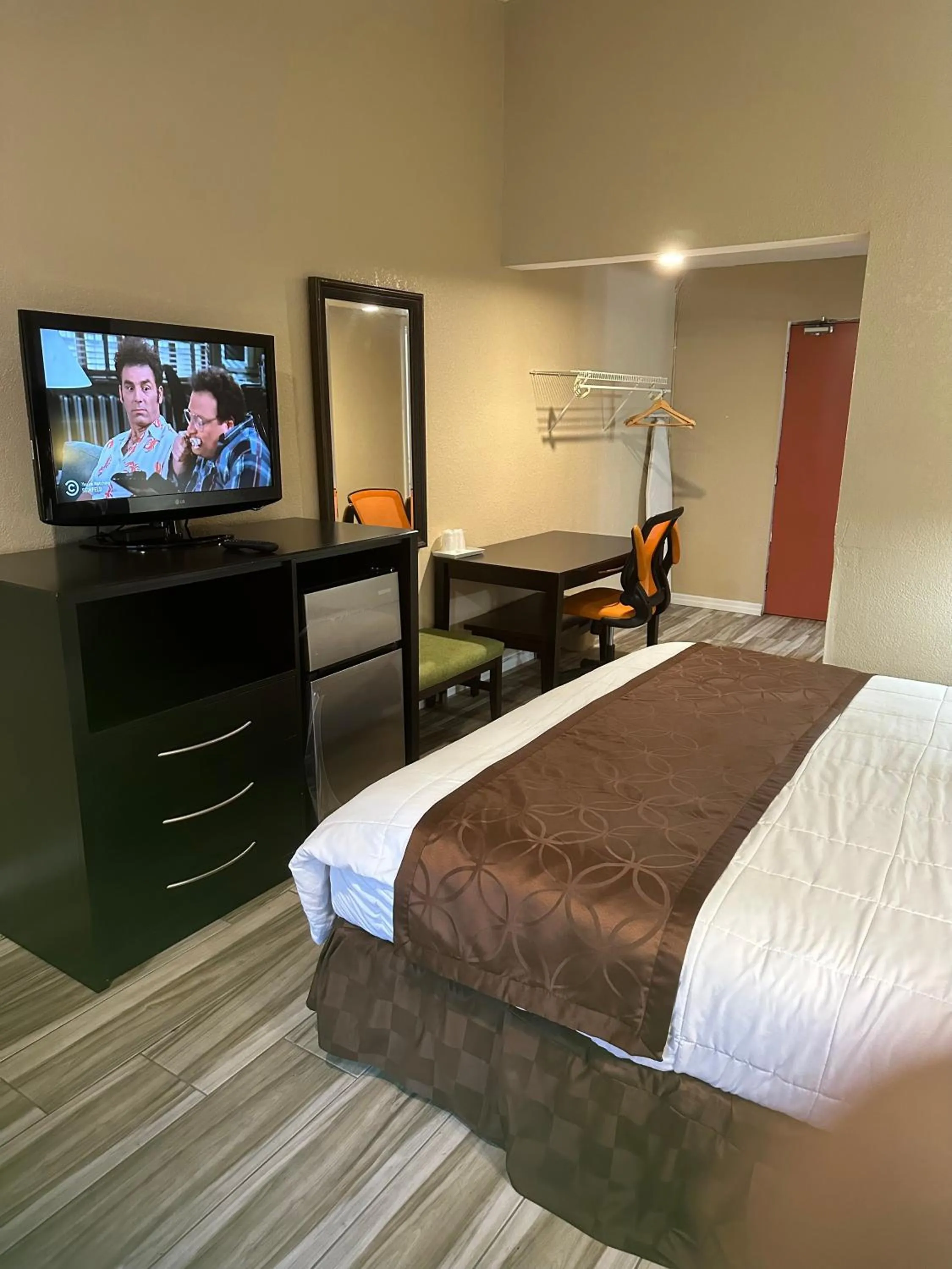 Bed in A-1 Budget Motel