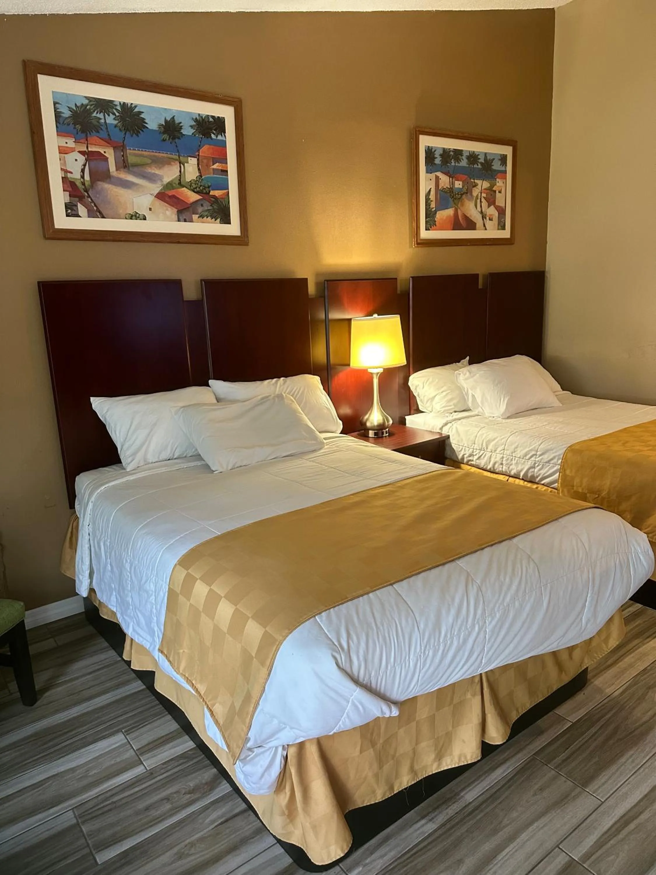 Bed in A-1 Budget Motel