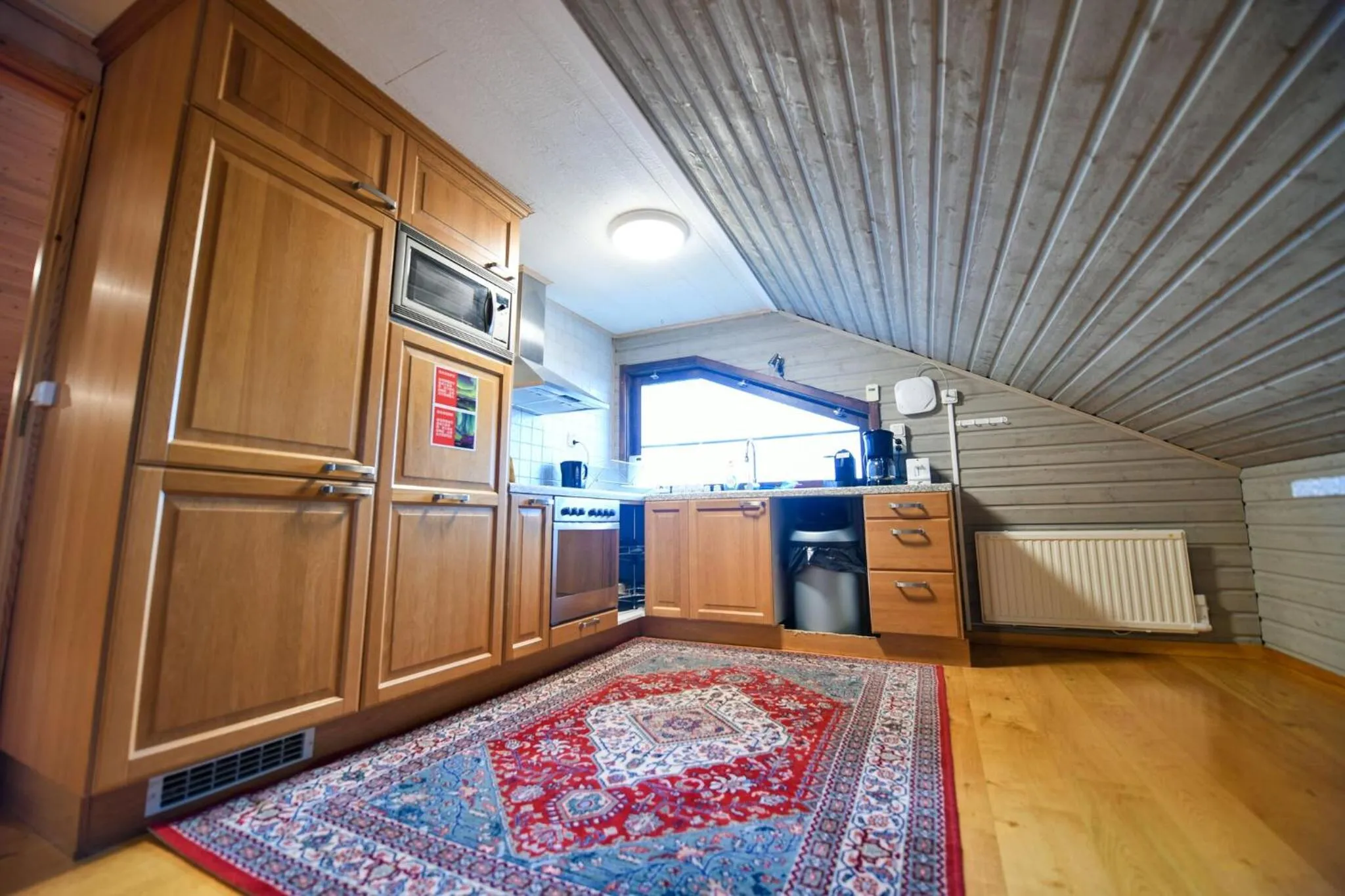 Kitchen or kitchenette in Abisko Guesthouse & Activities