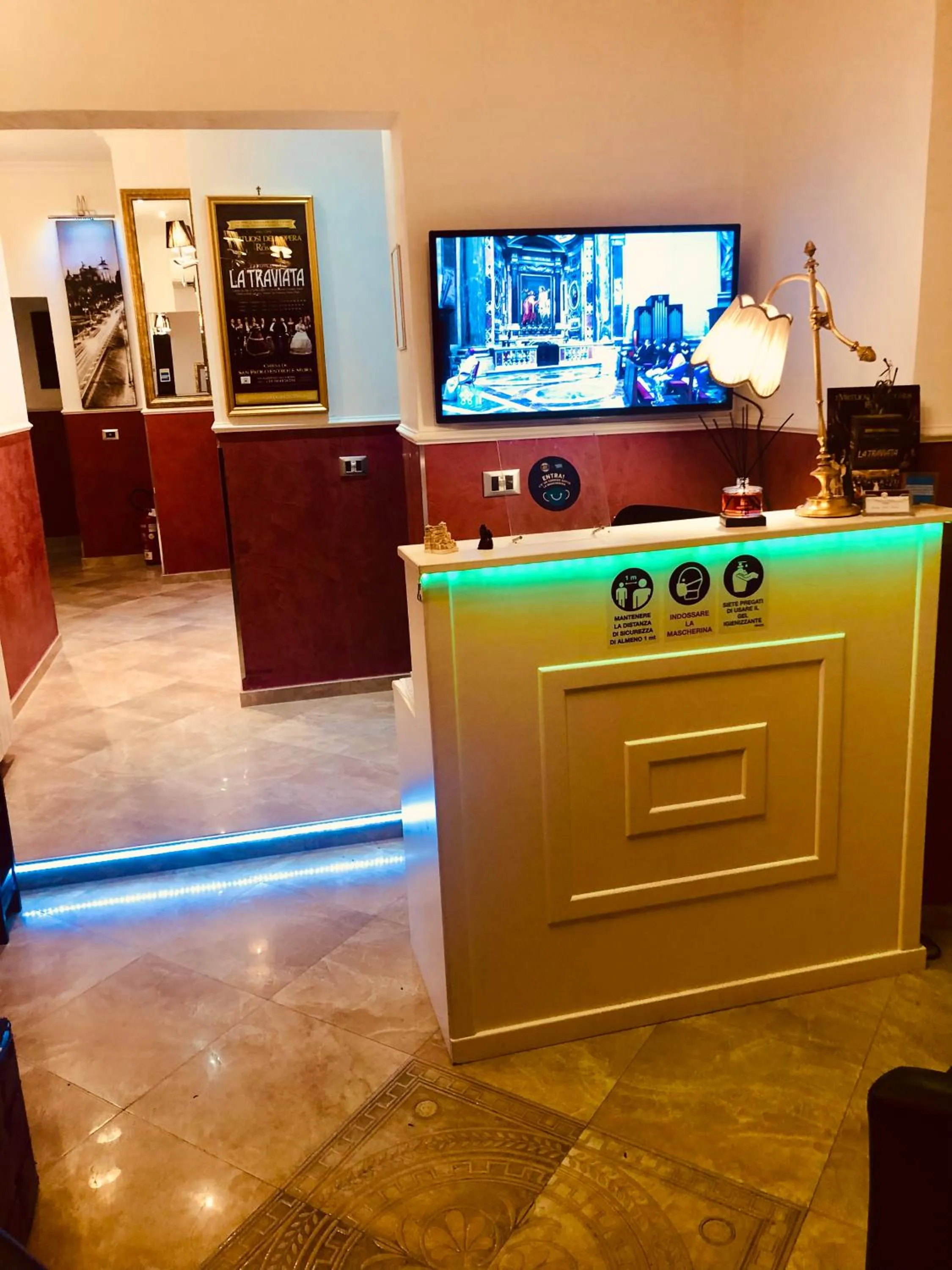 Lobby or reception in Quality in Rome