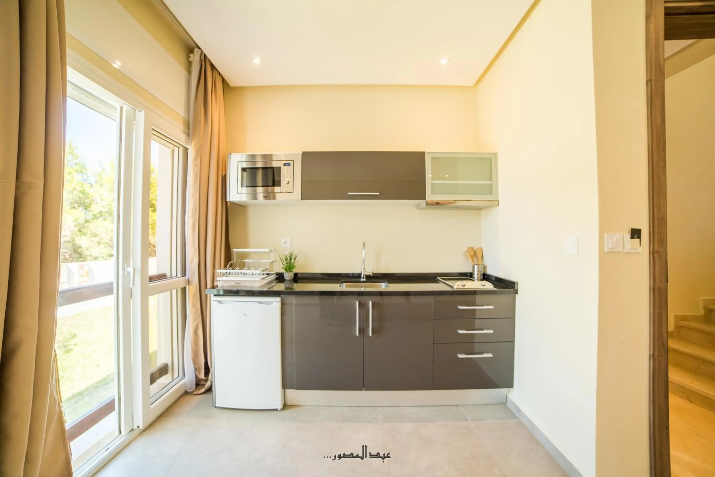 Kitchen or kitchenette in Mnar Park aqua park