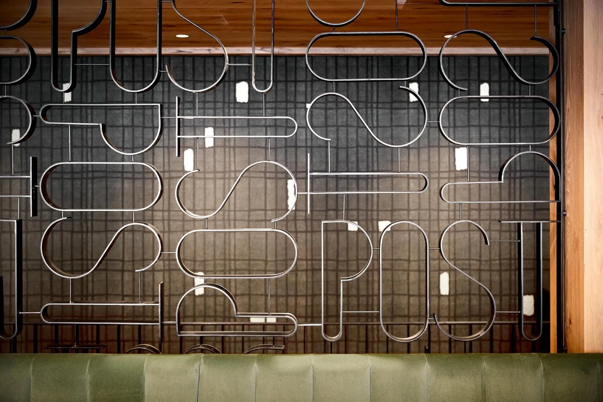 Decorative detail in Hotel Alte Post