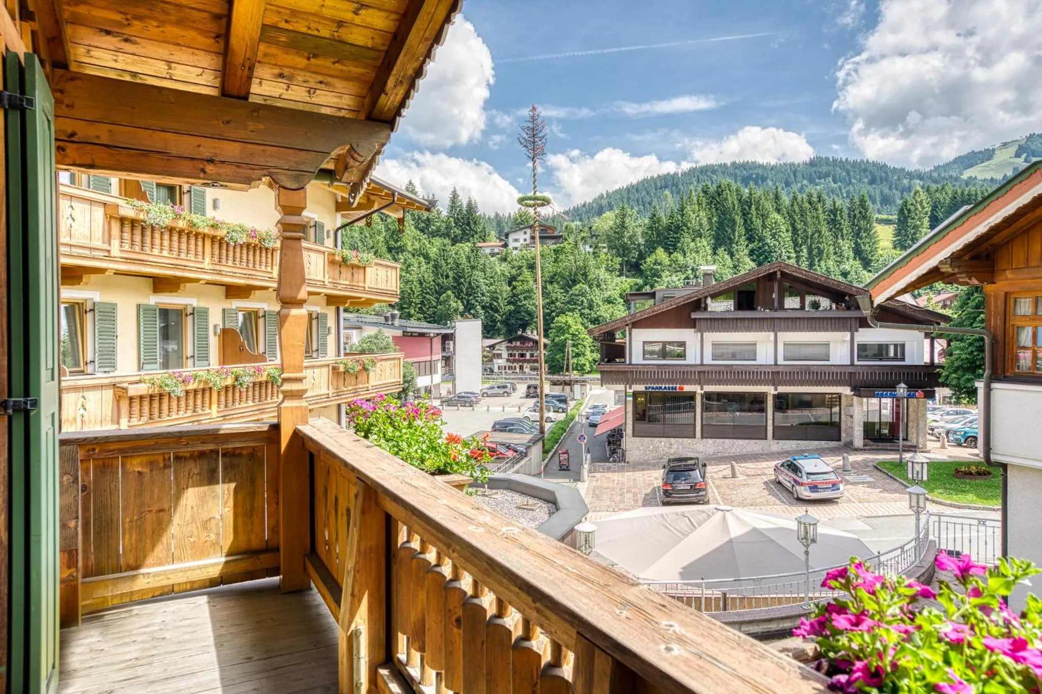 Balcony/Terrace in Hotel Alte Post