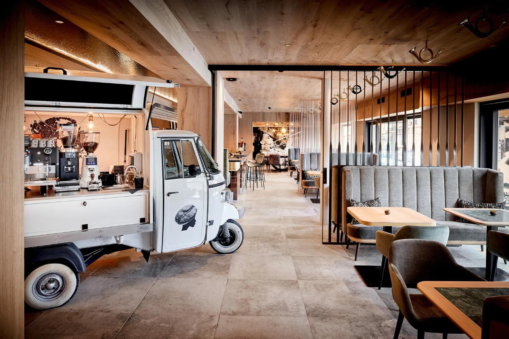 Lobby or reception in Hotel Alte Post