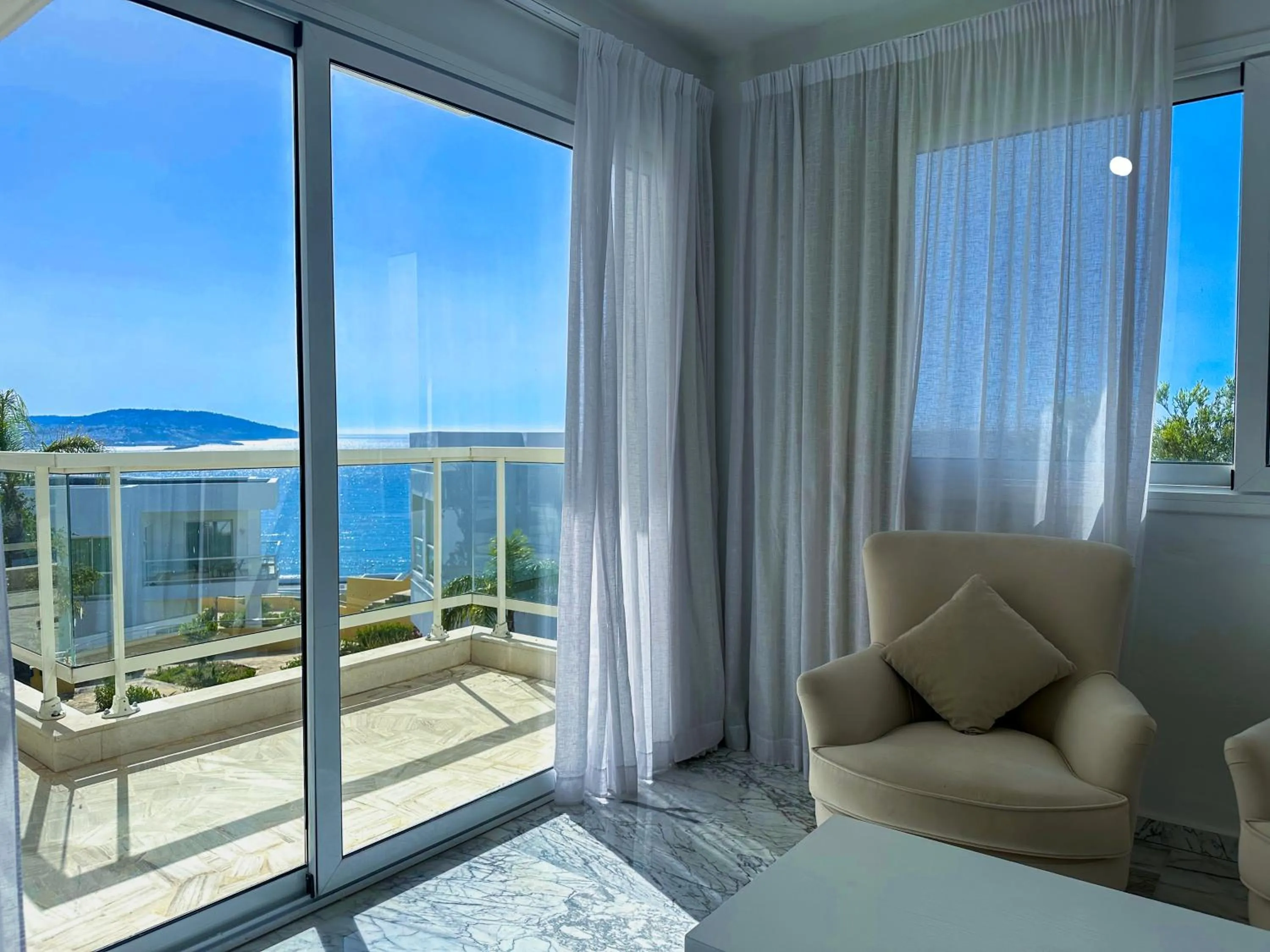 Living room in Hotel Farah Tanger