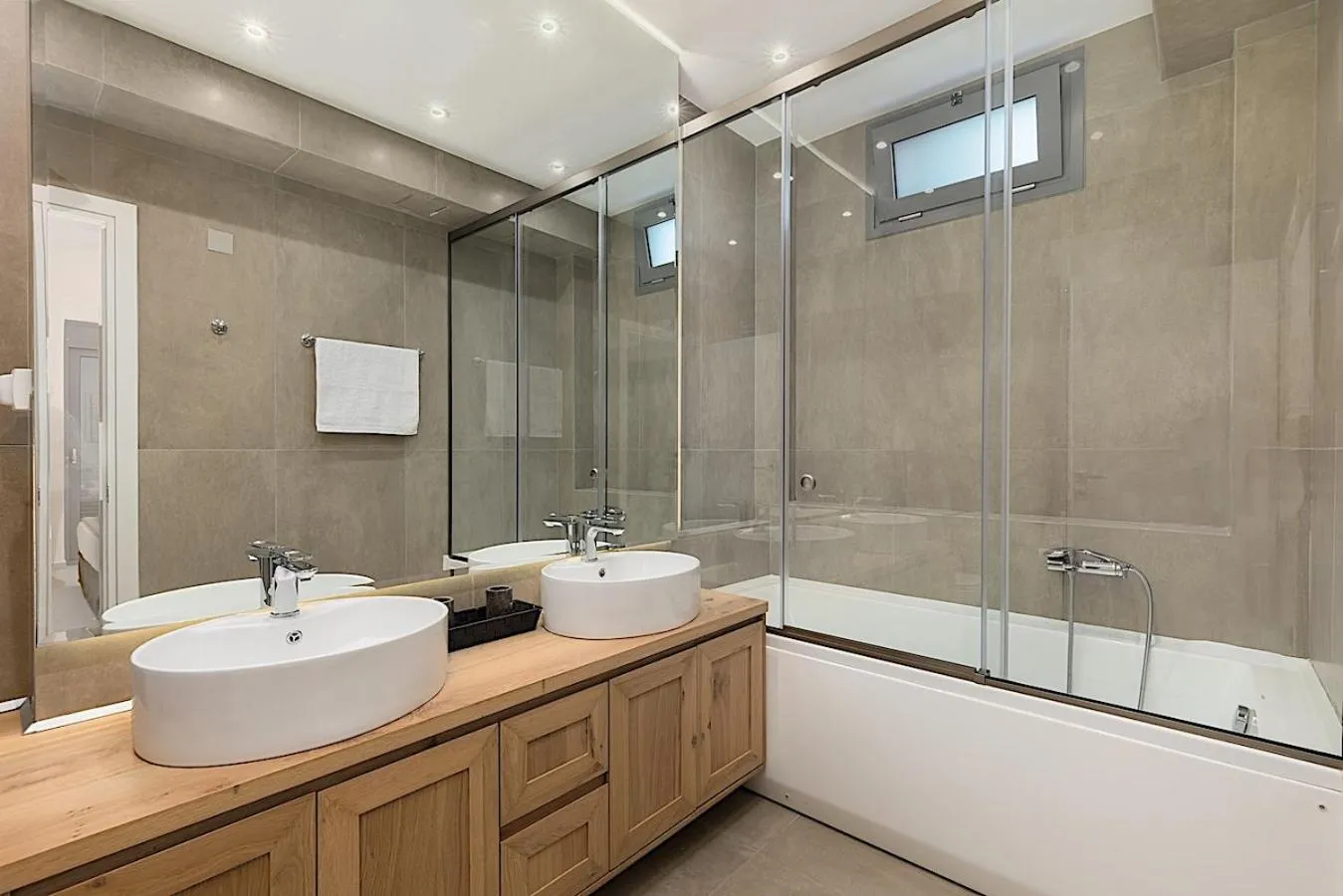 Shower in Villa Giem