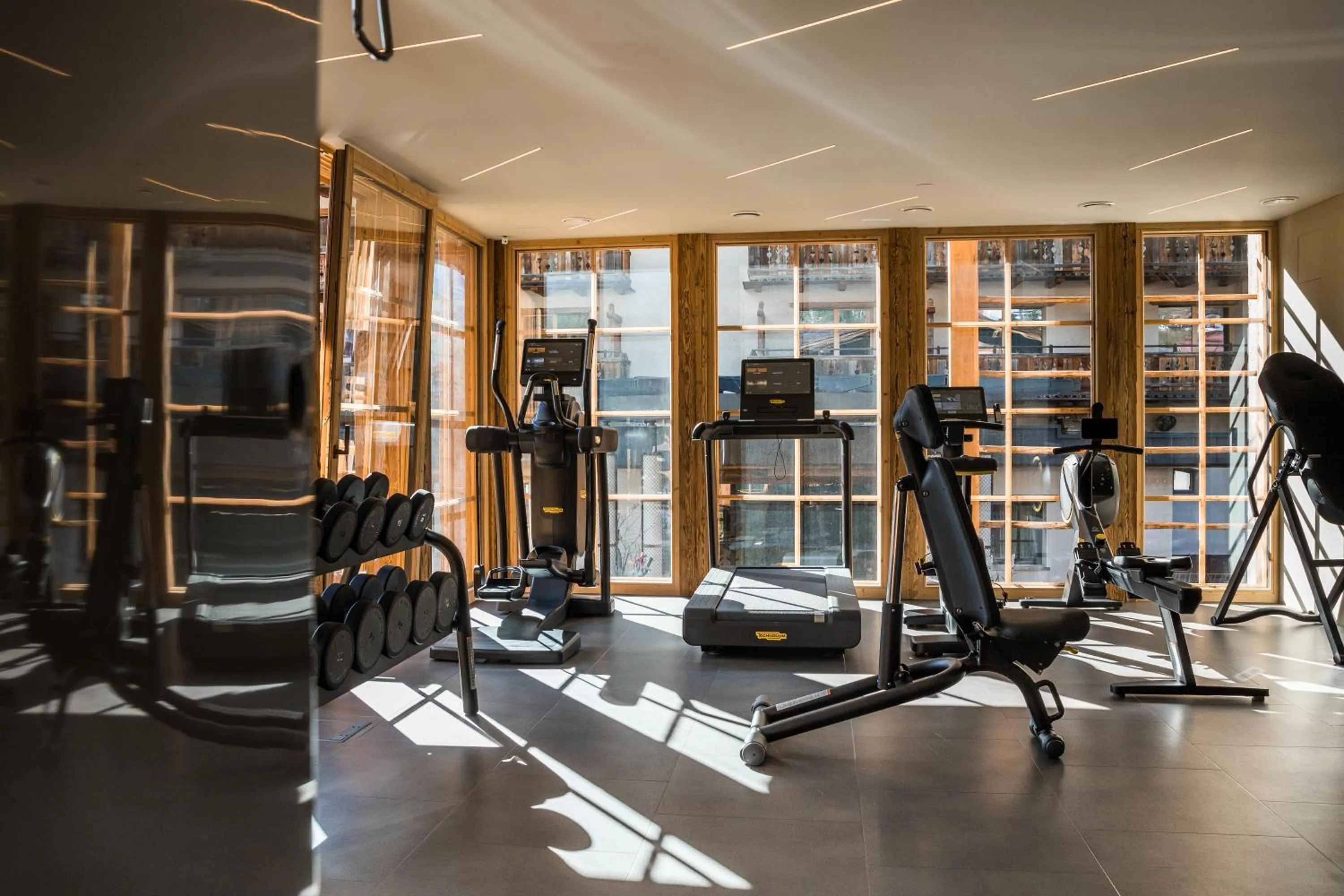 Fitness centre/facilities in Raffl's Tyrol Hotel