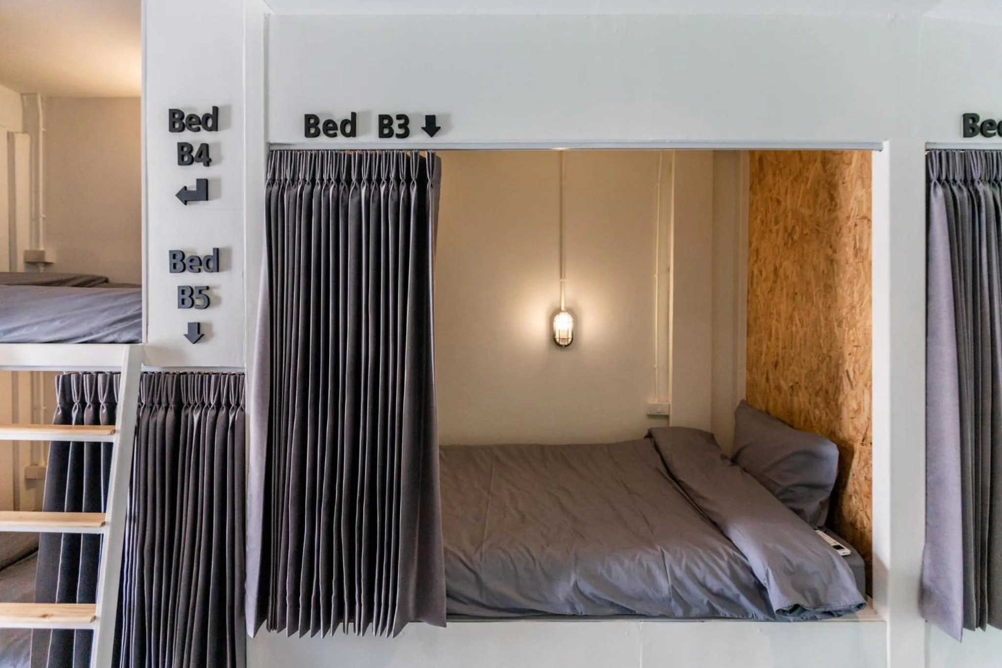 Bed in My Way Hostel Chiang Mai