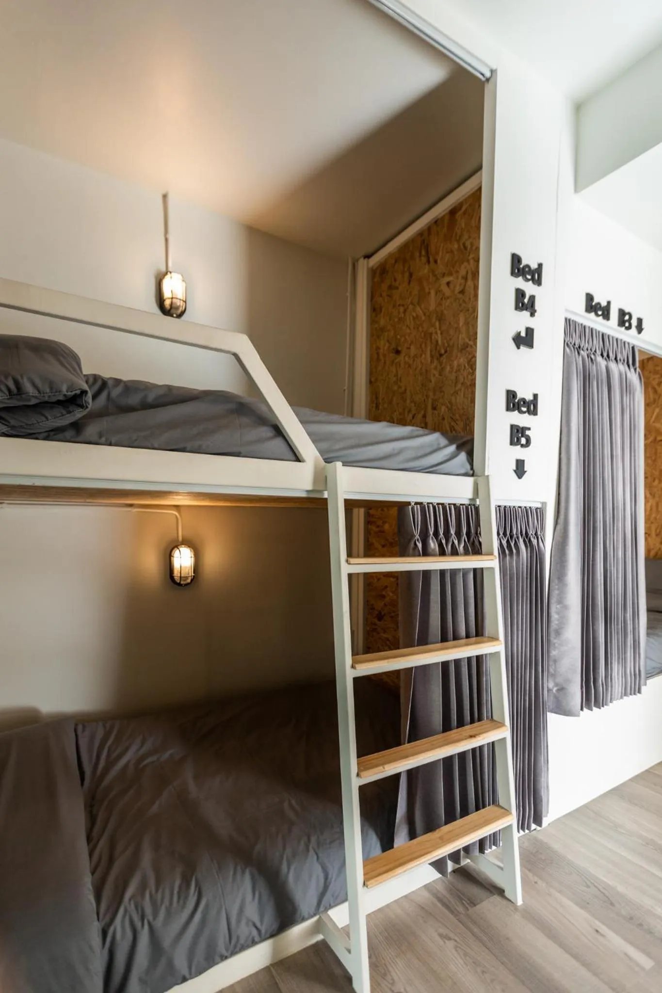 bunk bed, Bed in My Way Hostel Chiang Mai