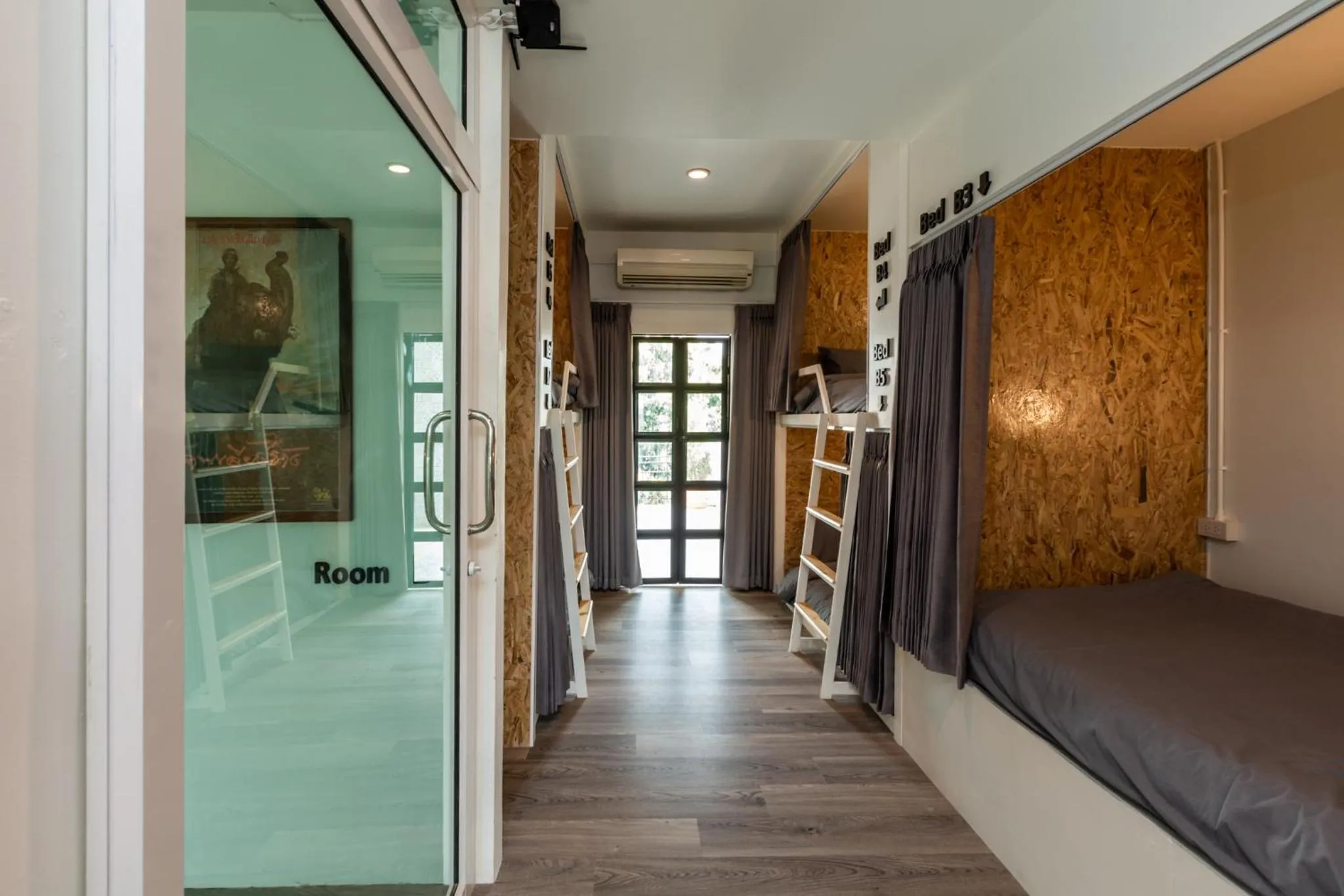 bunk bed, Bed in My Way Hostel Chiang Mai