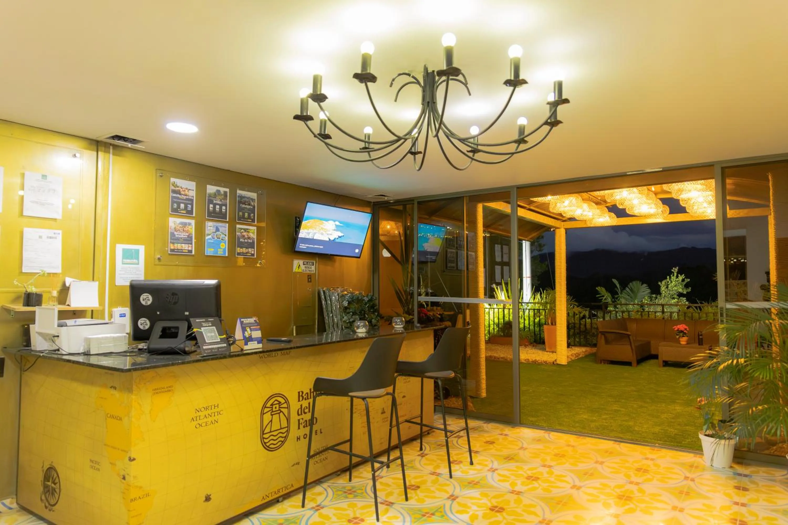 Lobby or reception in Hotel Bahia Del Faro