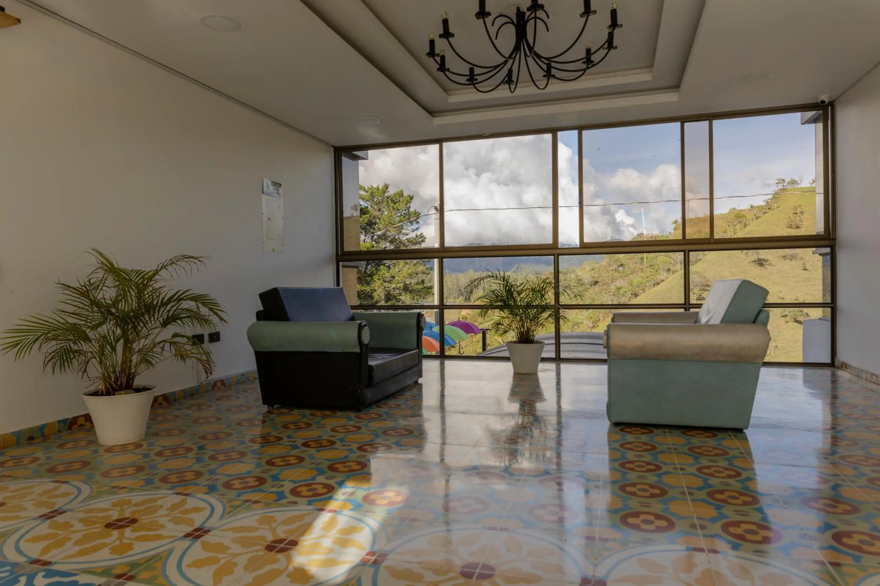 Seating area in Hotel Bahia Del Faro