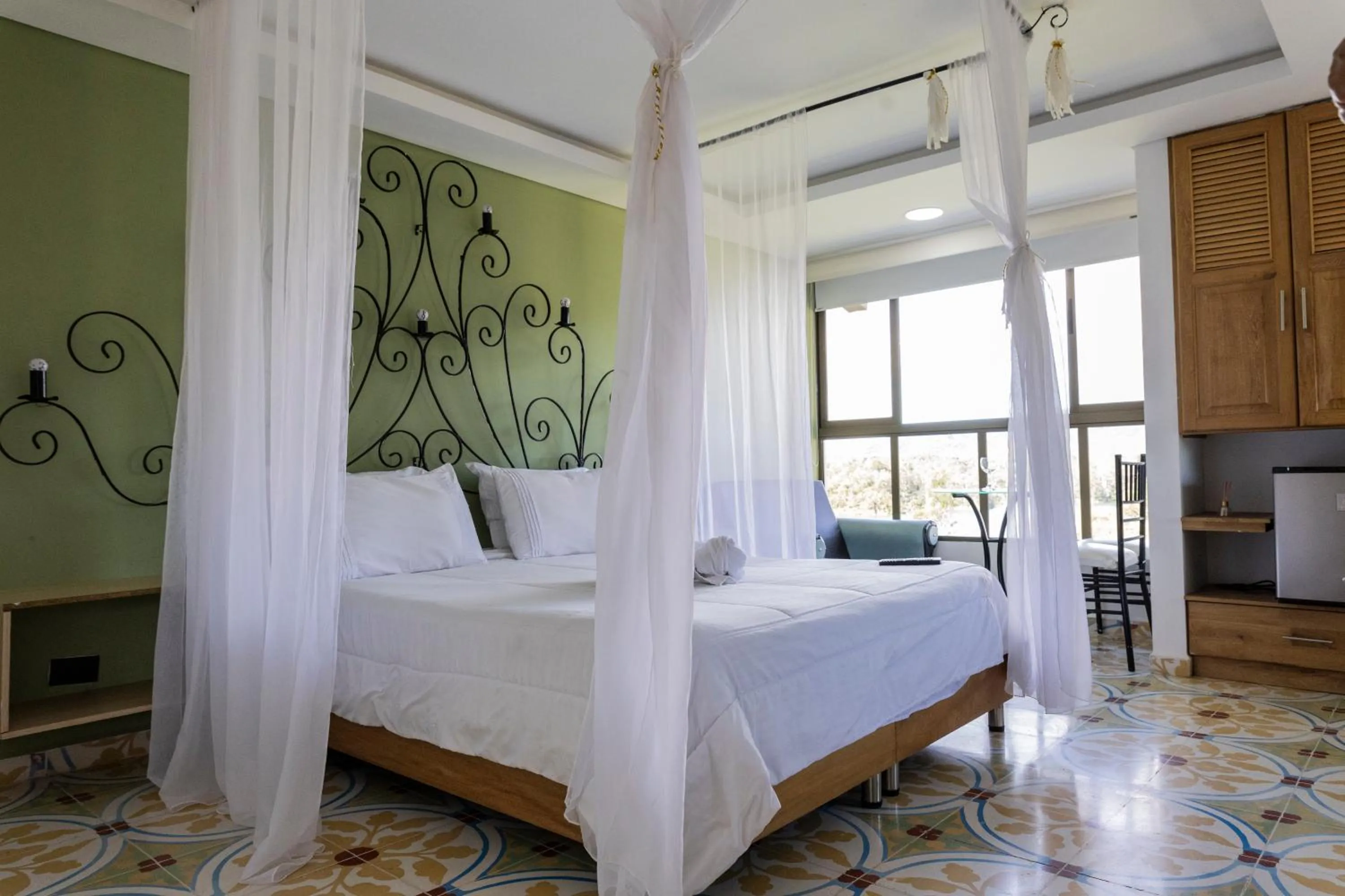 Bed in Hotel Bahia Del Faro