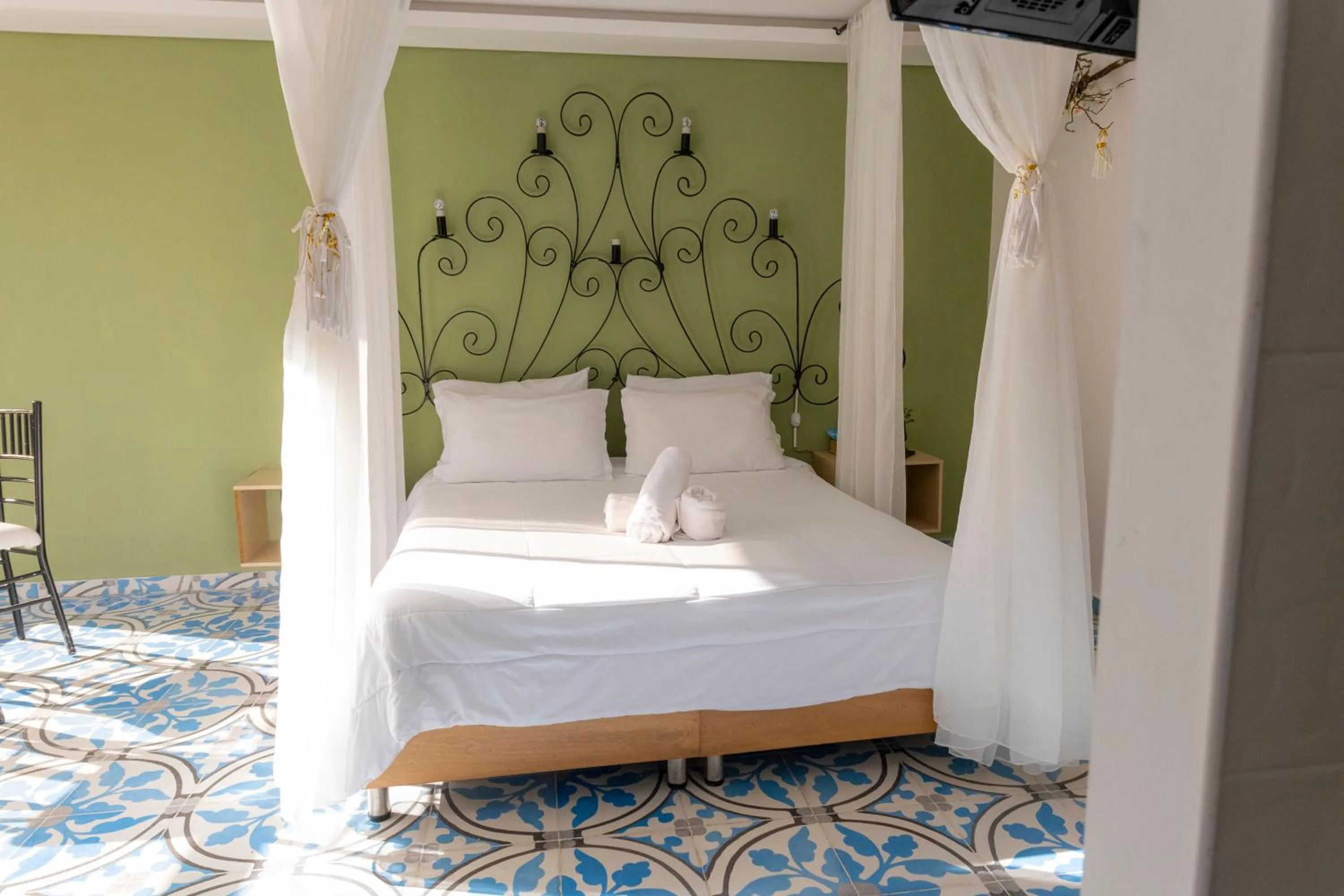 Bed in Hotel Bahia Del Faro