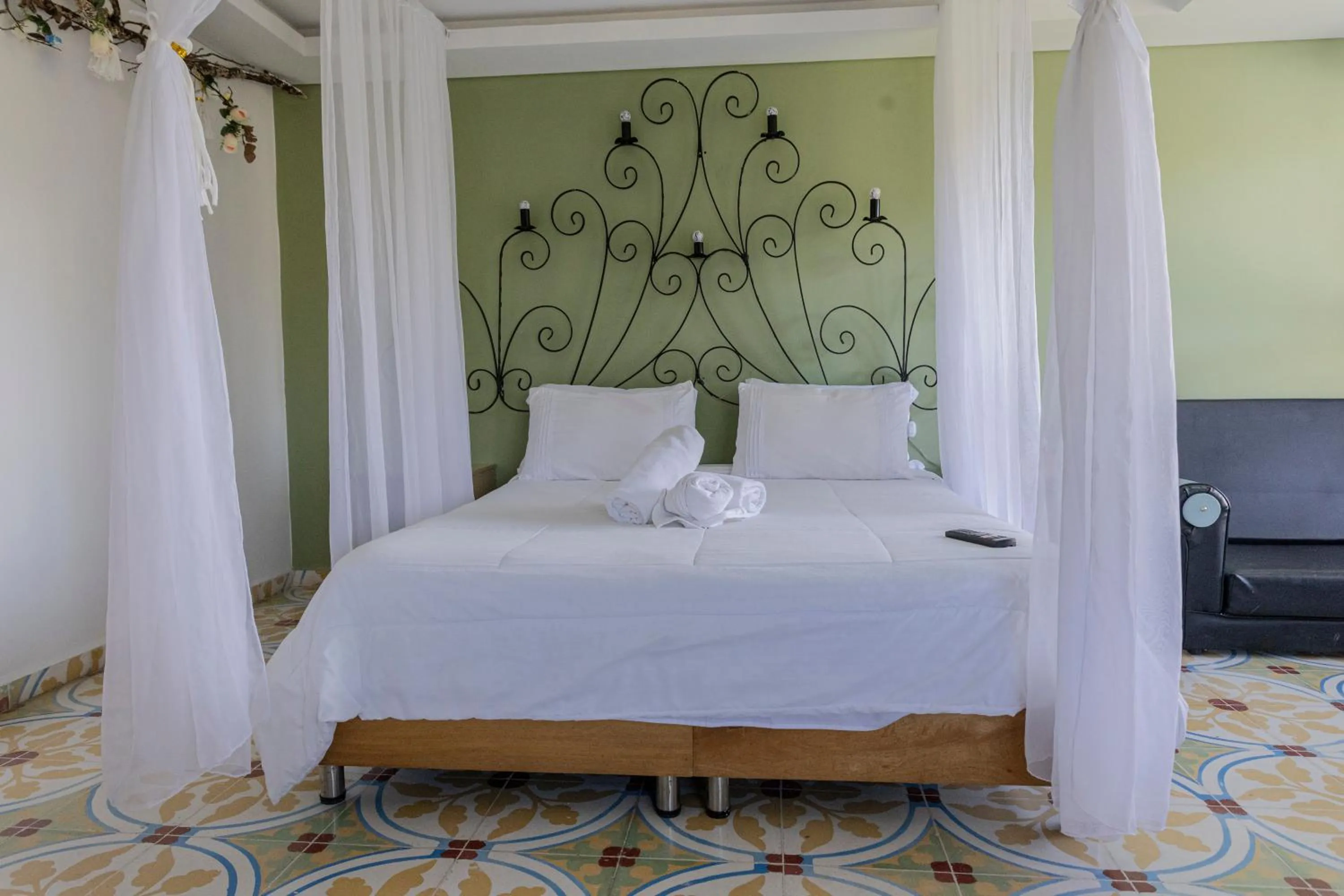 Bed in Hotel Bahia Del Faro