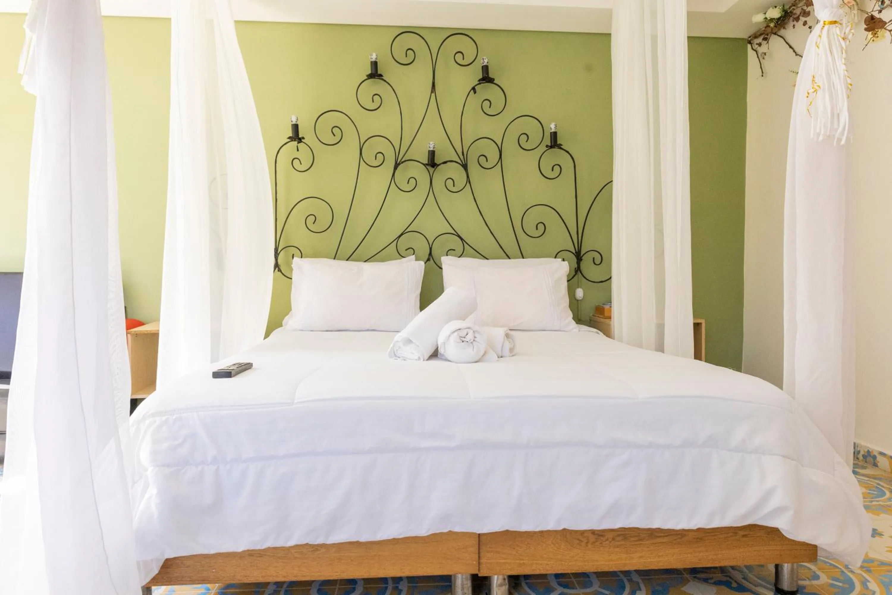 Bed in Hotel Bahia Del Faro