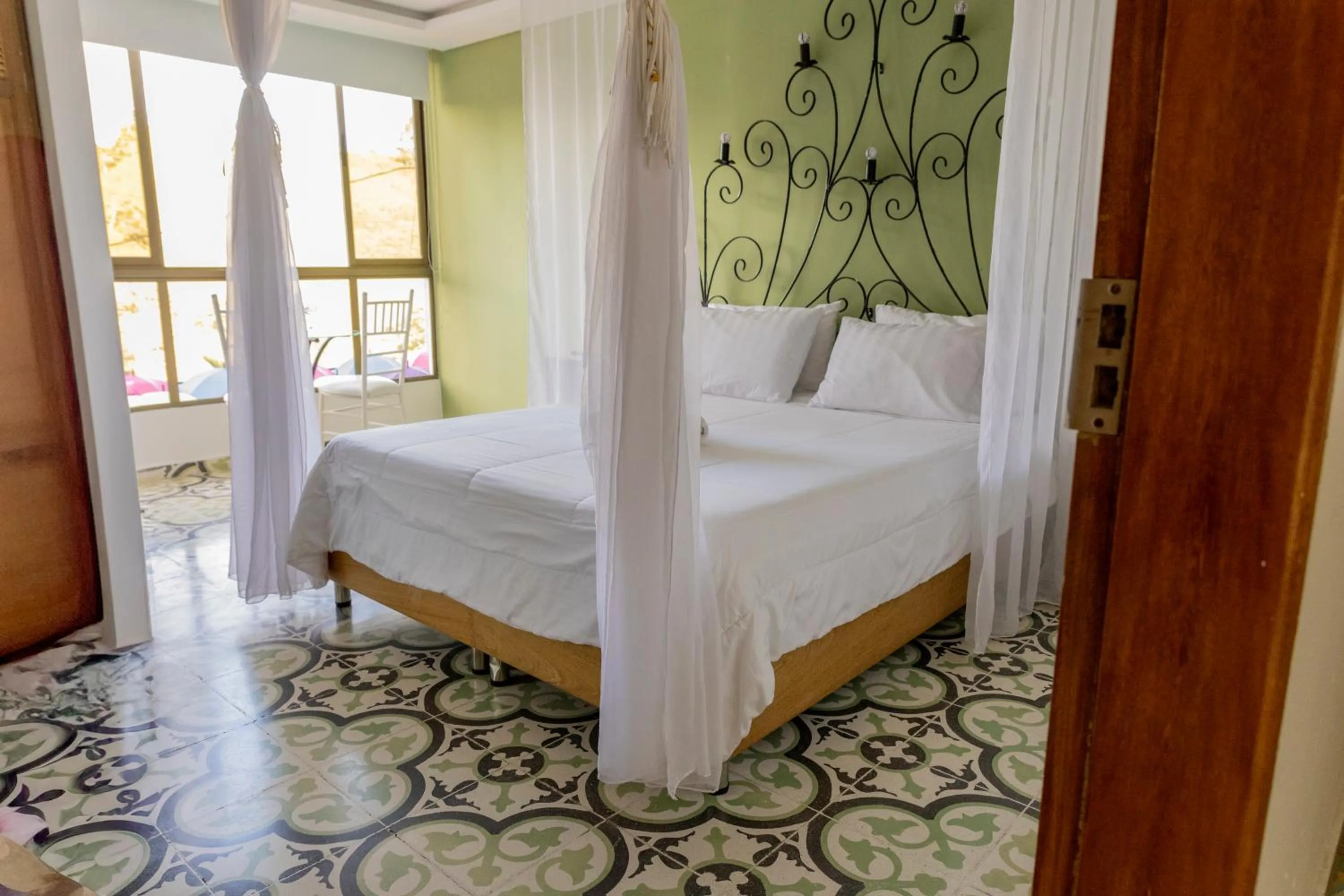 Bed in Hotel Bahia Del Faro