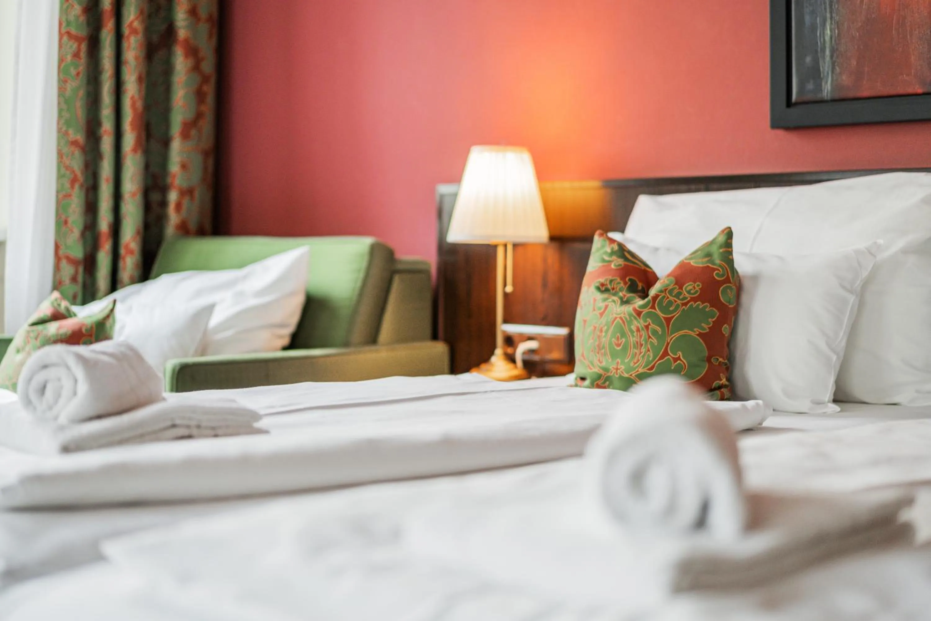 Bedroom, Bed in Serviced Apartments Josefstadt City