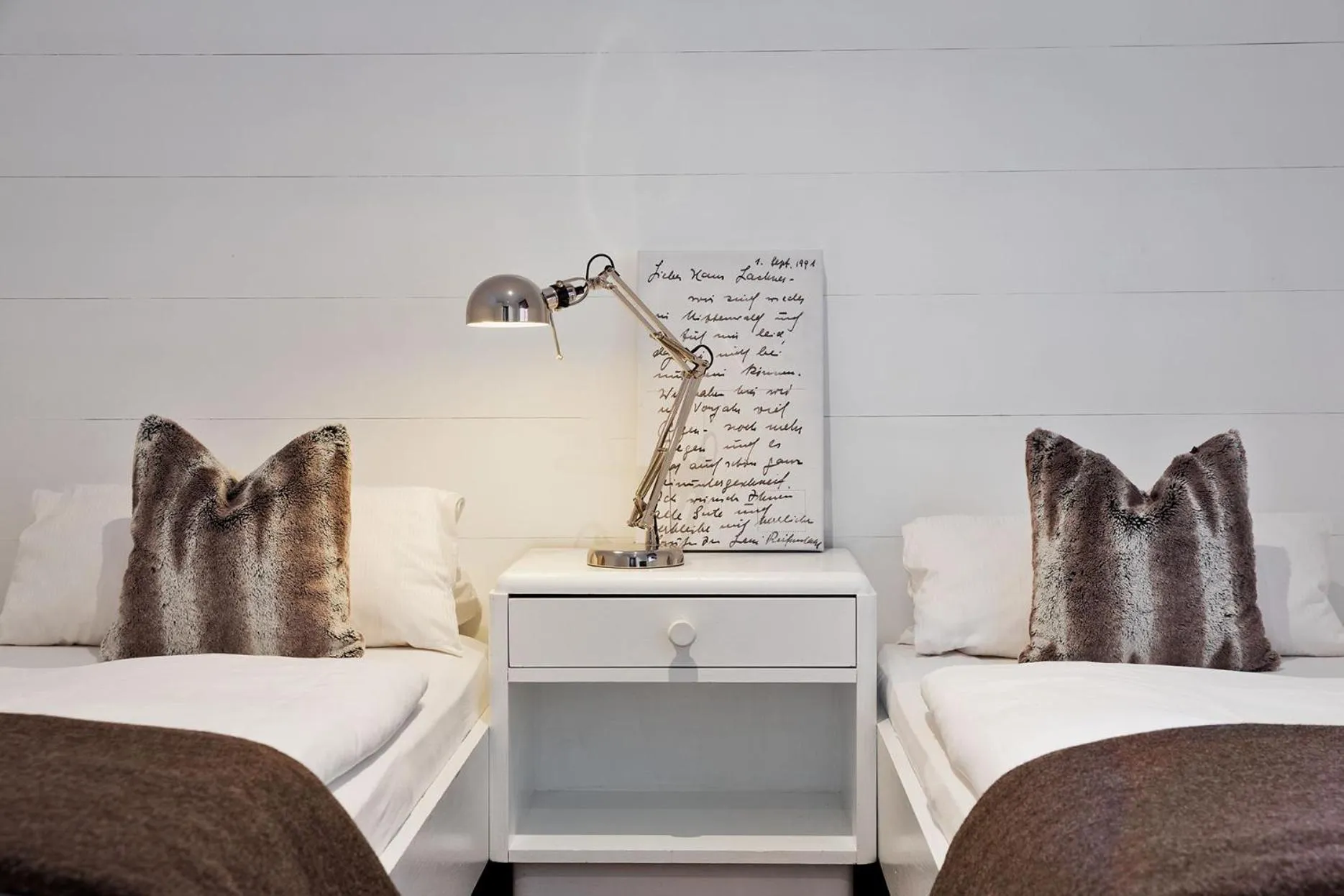 Bed in Hotel Bruggwirt