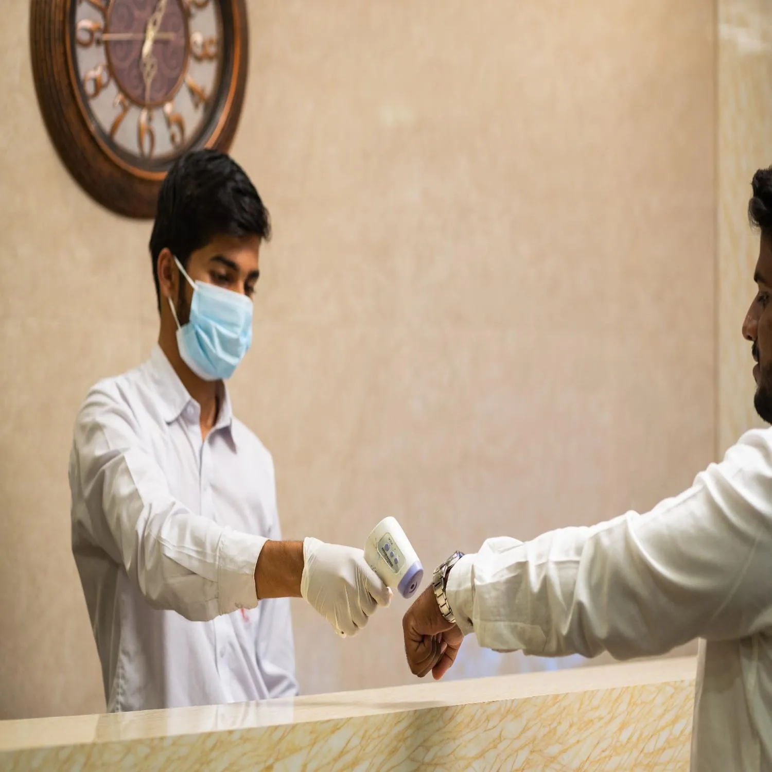 Staff in Blizzard Resort