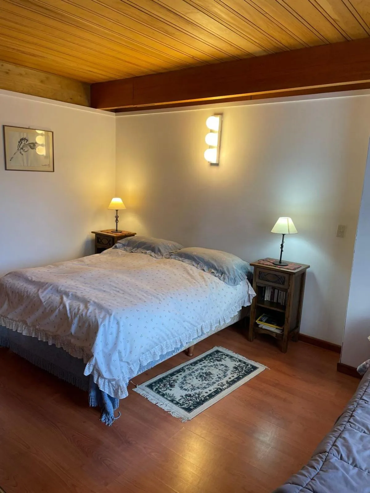 Bed in Hosteria La Chacra Moto Friendly